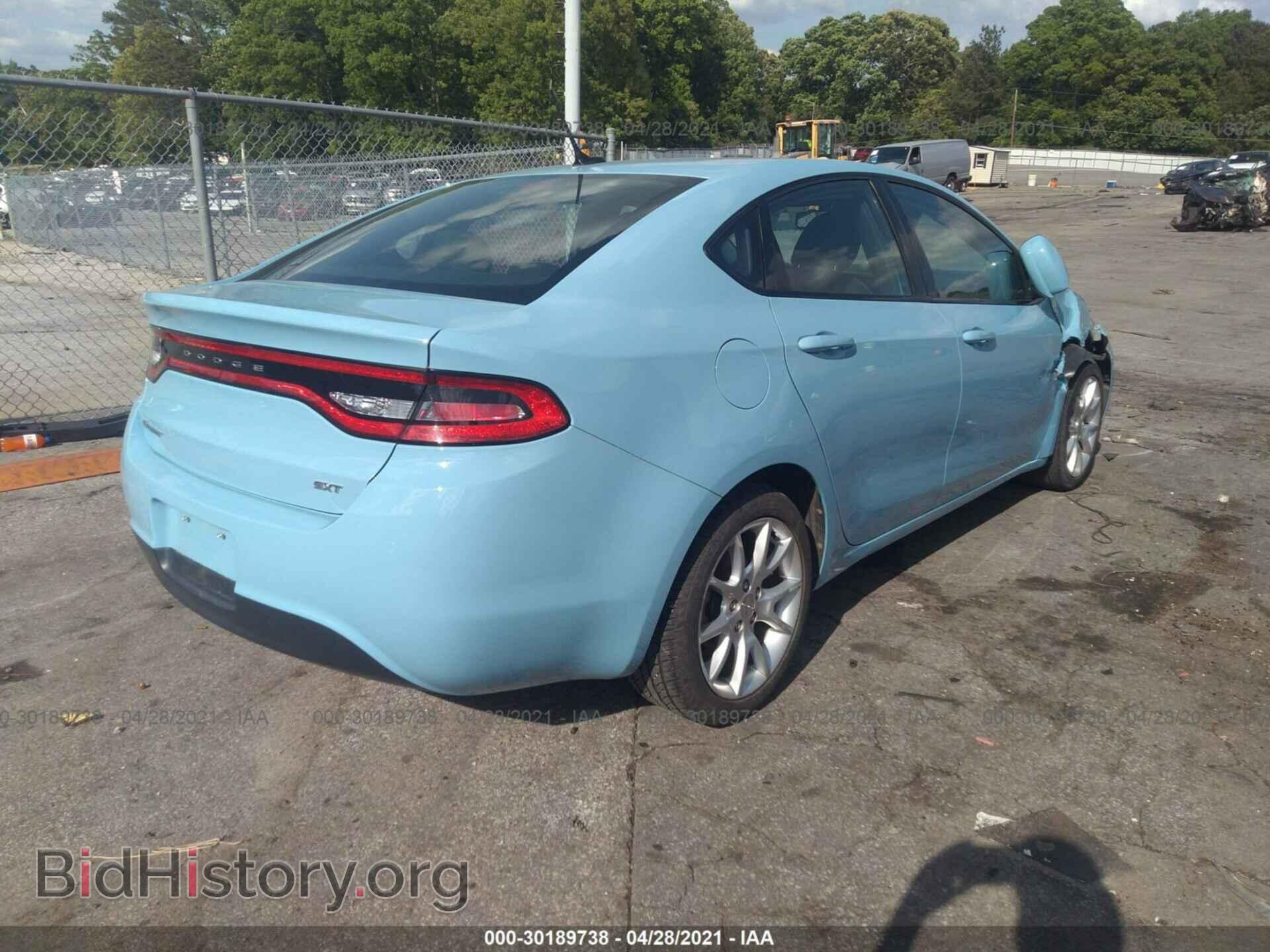 2013 DODGE DART - VIN: 1C3CDFBA2DD226389 - Photo 4