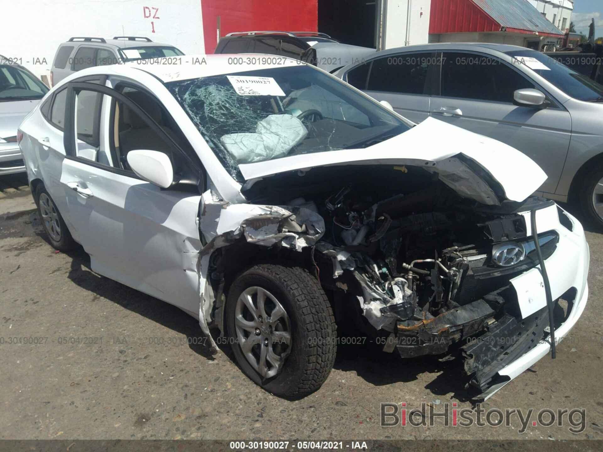 Photo KMHCT4AE9DU537837 - HYUNDAI ACCENT 2013