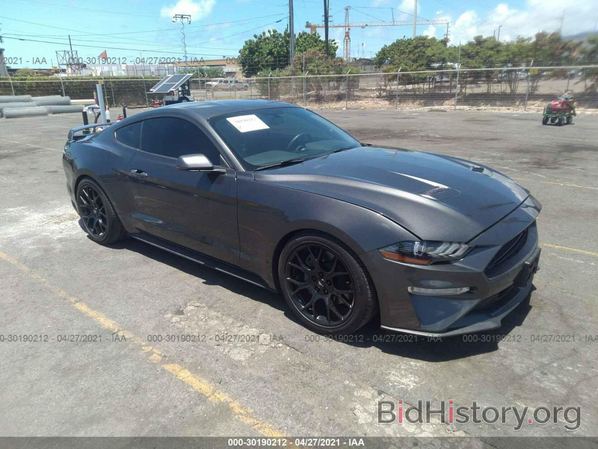 Photo 1FA6P8TH4K5123611 - FORD MUSTANG 2019