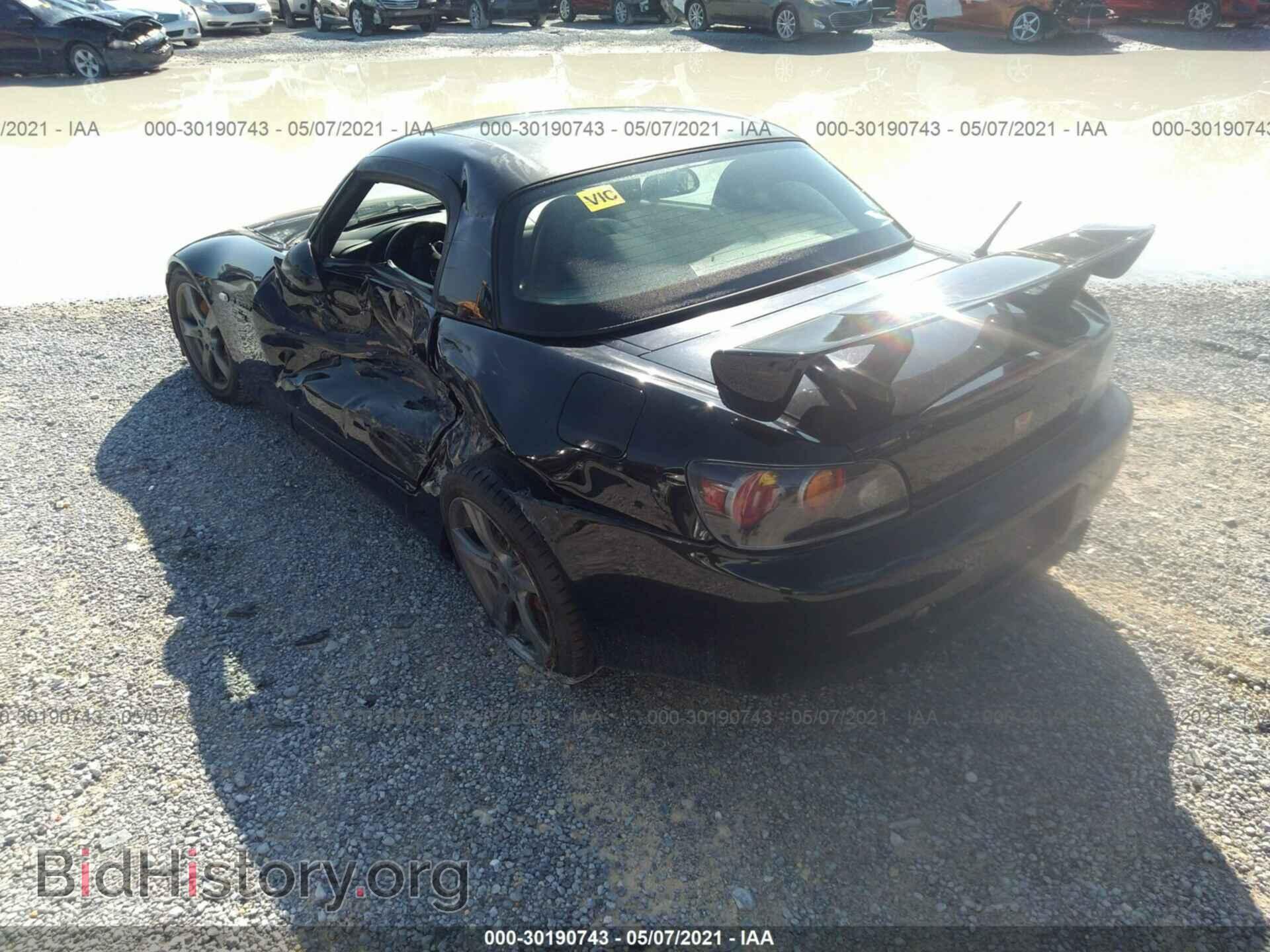 2008 HONDA S2000 - VIN: JHMAP21298S001755 - Фото 3