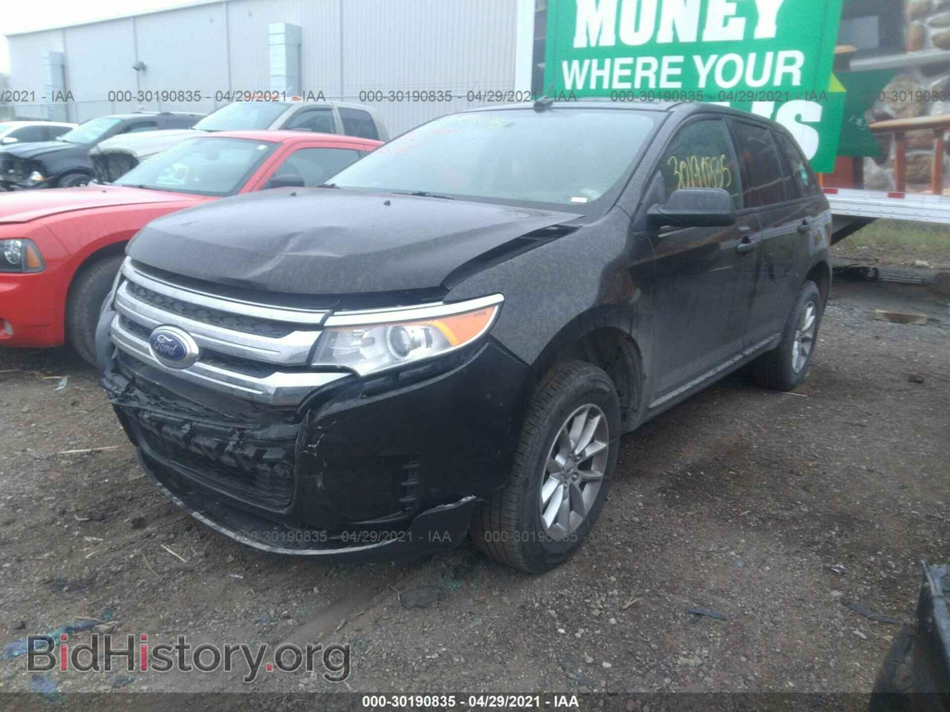 2014 FORD EDGE - VIN: 2FMDK3GC6EBB24059 - Фото 2