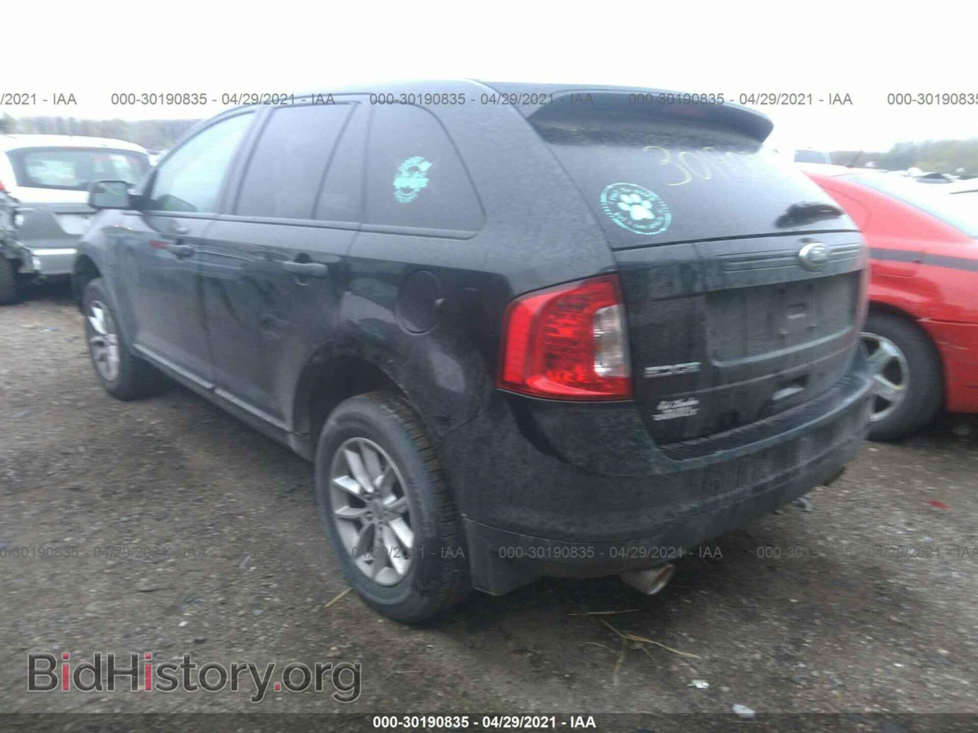 2014 FORD EDGE - VIN: 2FMDK3GC6EBB24059 - Фото 3