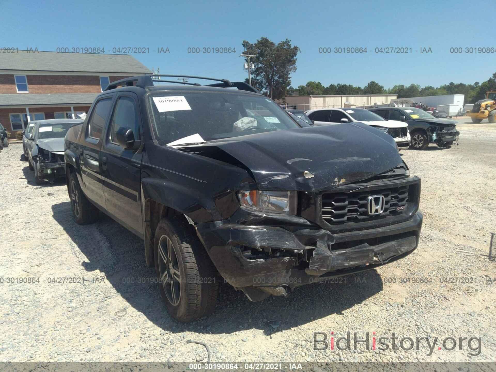 Photo 5FPYK1F74EB012546 - HONDA RIDGELINE 2014