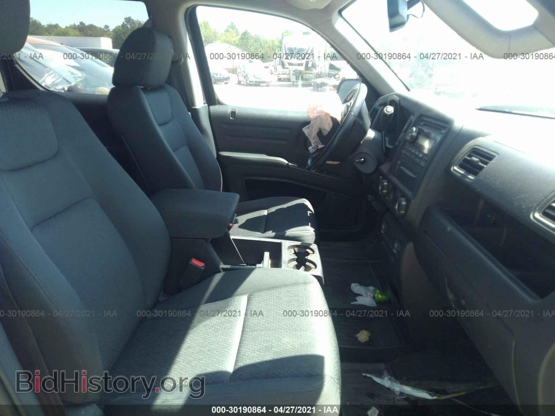 2014 HONDA RIDGELINE - VIN: 5FPYK1F74EB012546 - Фото 5