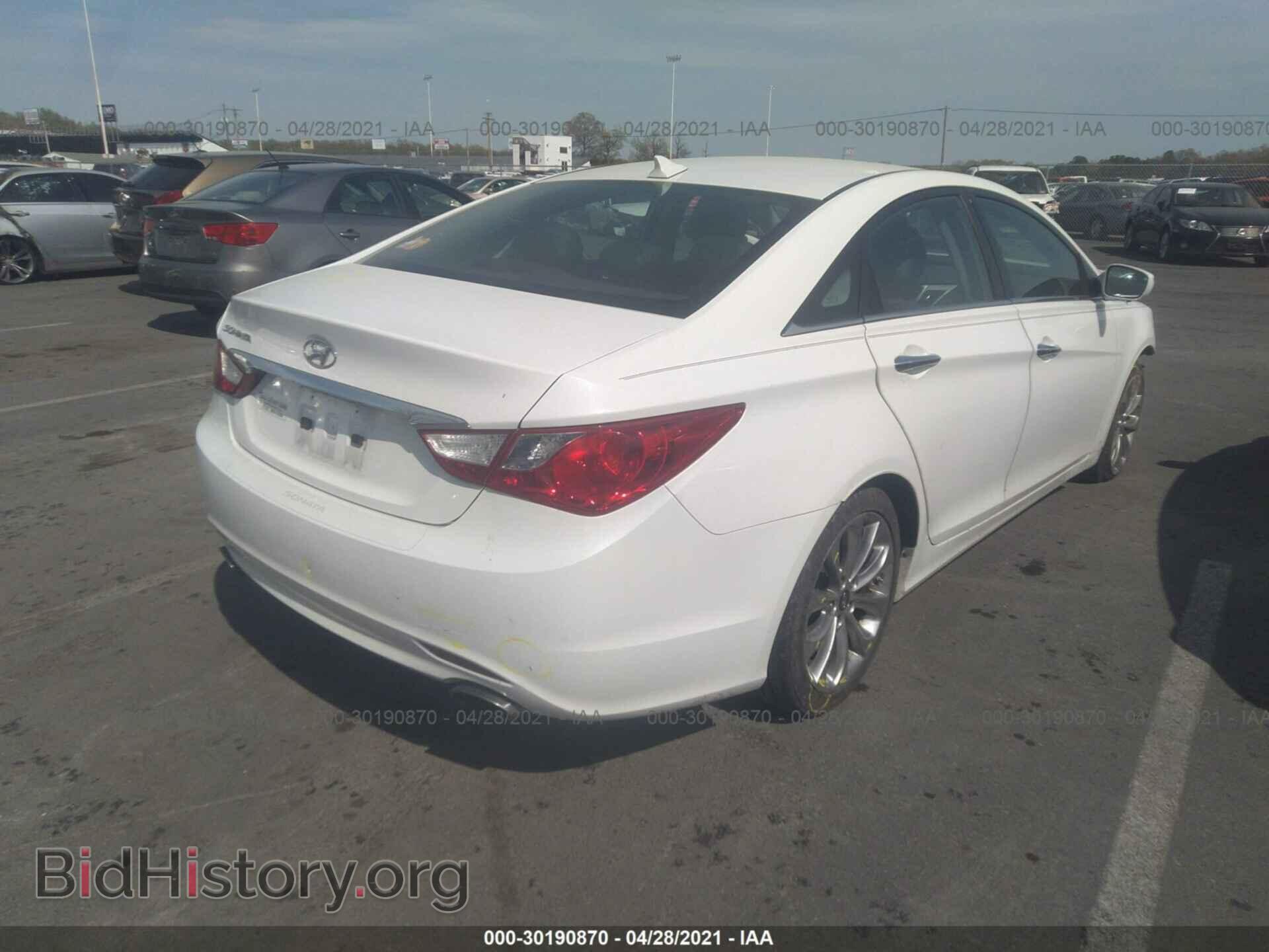 2013 HYUNDAI SONATA - VIN: 5NPEC4AC3DH724027 - Фото 4