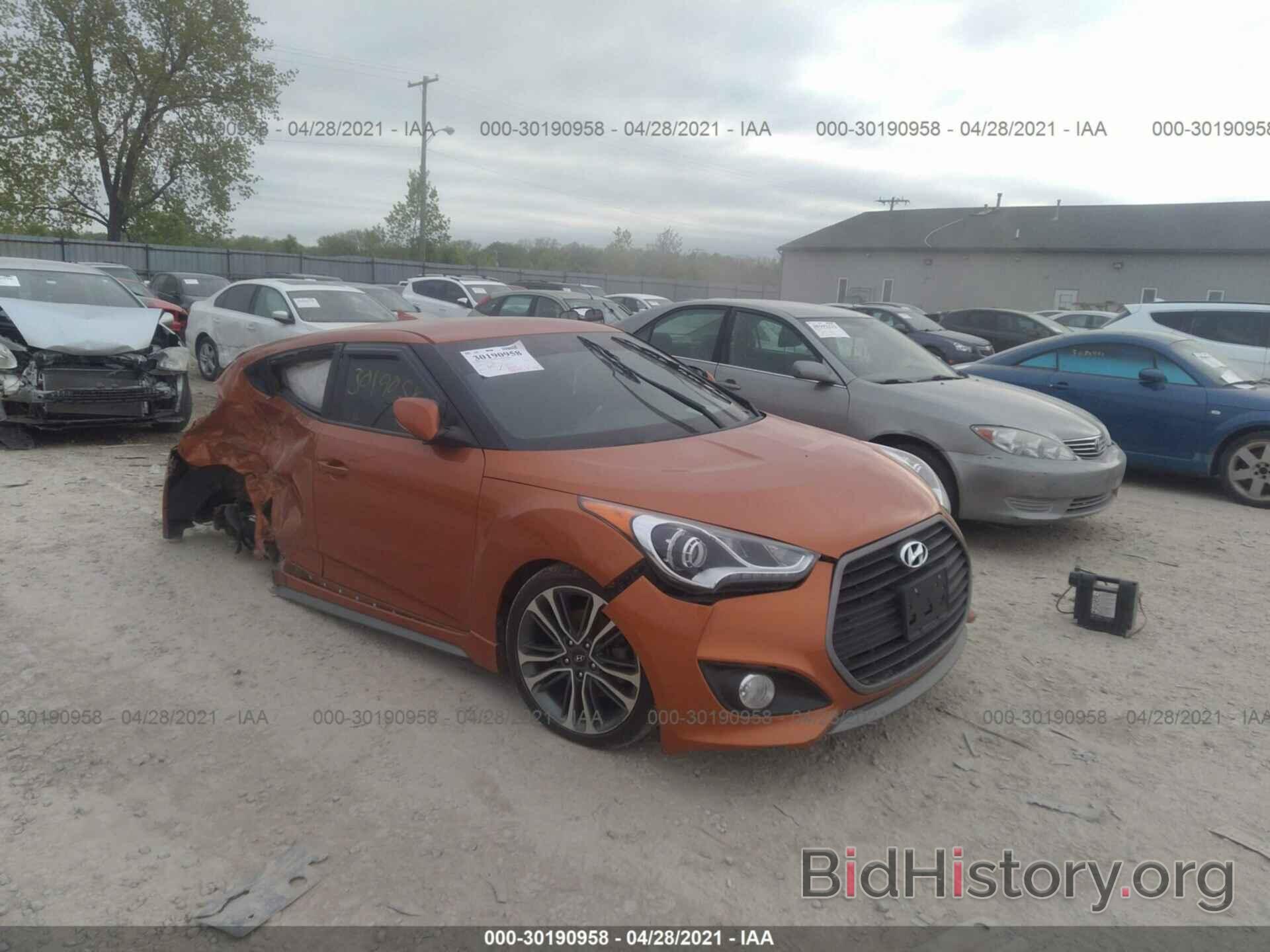 Фотография KMHTC6AE6GU275002 - HYUNDAI VELOSTER 2016