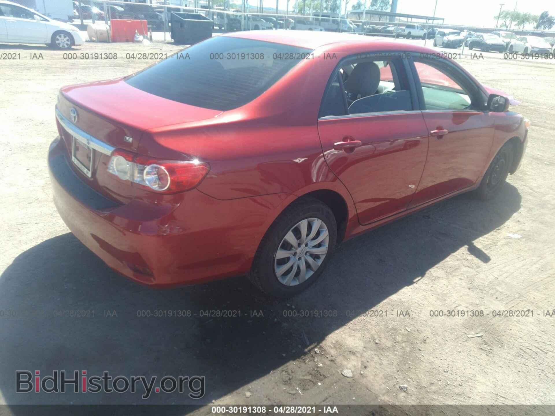 2013 TOYOTA COROLLA - VIN: 5YFBU4EE1DP198625 - Фото 4