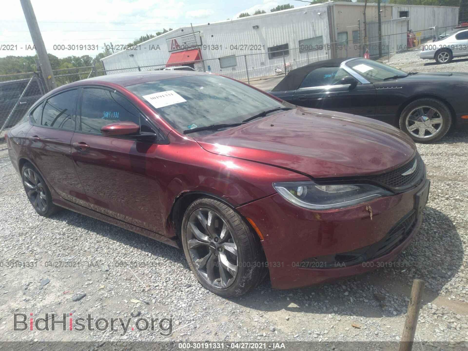 Фотография 1C3CCCBBXFN566090 - CHRYSLER 200 2015