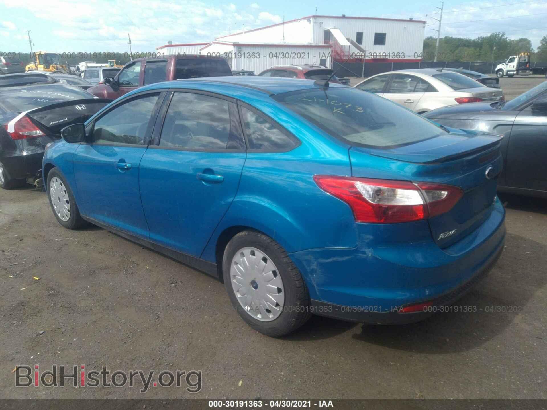 2013 FORD FOCUS - VIN: 1FADP3F26DL352436 - Фото 3