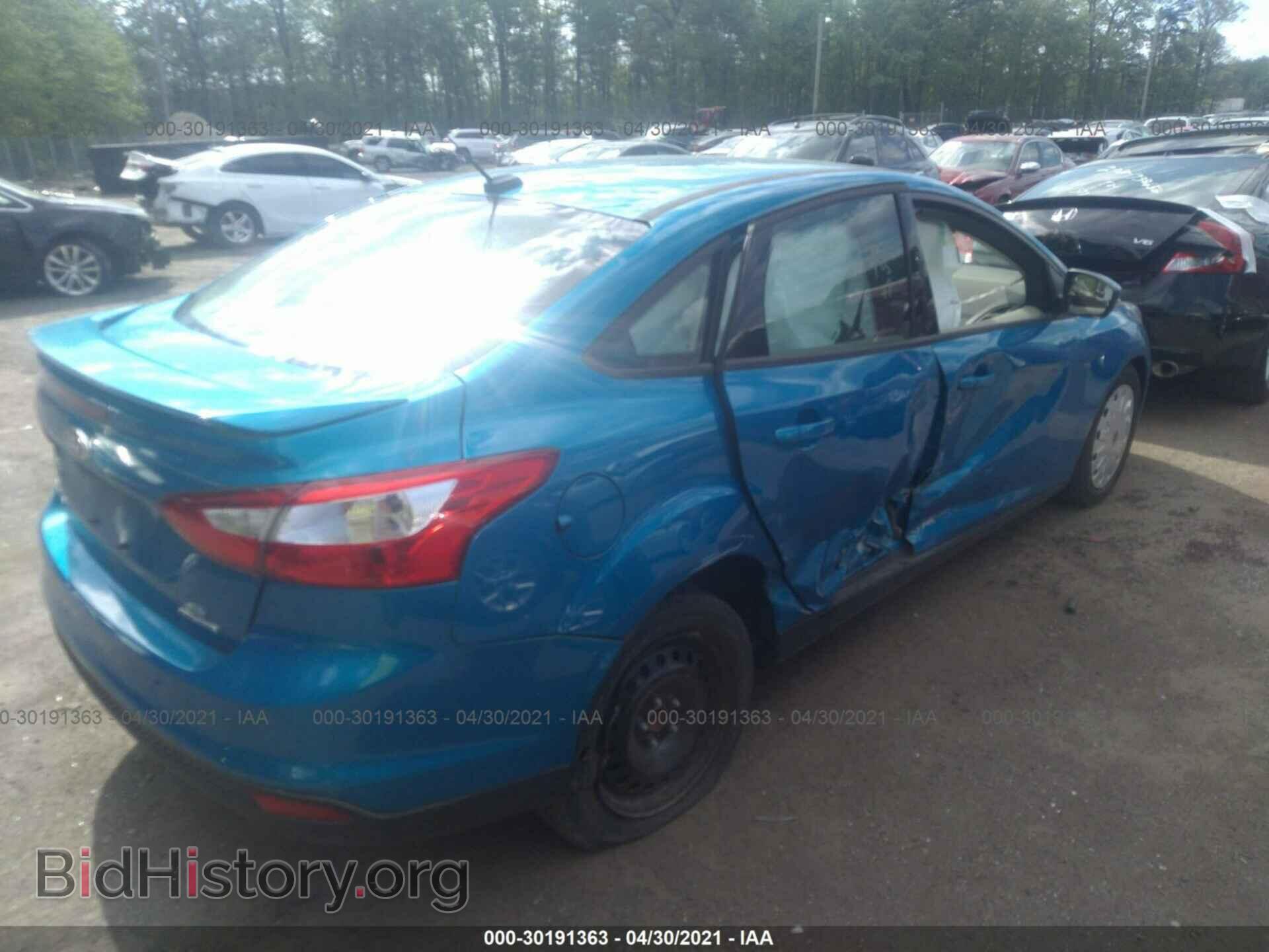 2013 FORD FOCUS - VIN: 1FADP3F26DL352436 - Фото 4