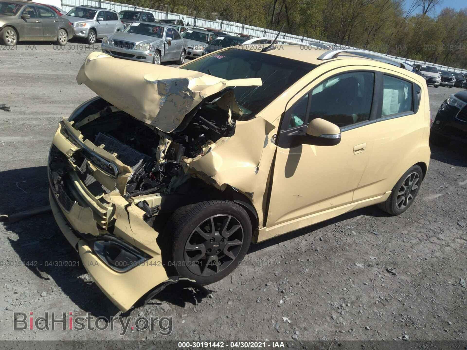 2014 CHEVROLET SPARK - VIN: KL8CF6S95EC430471 - Фото 2