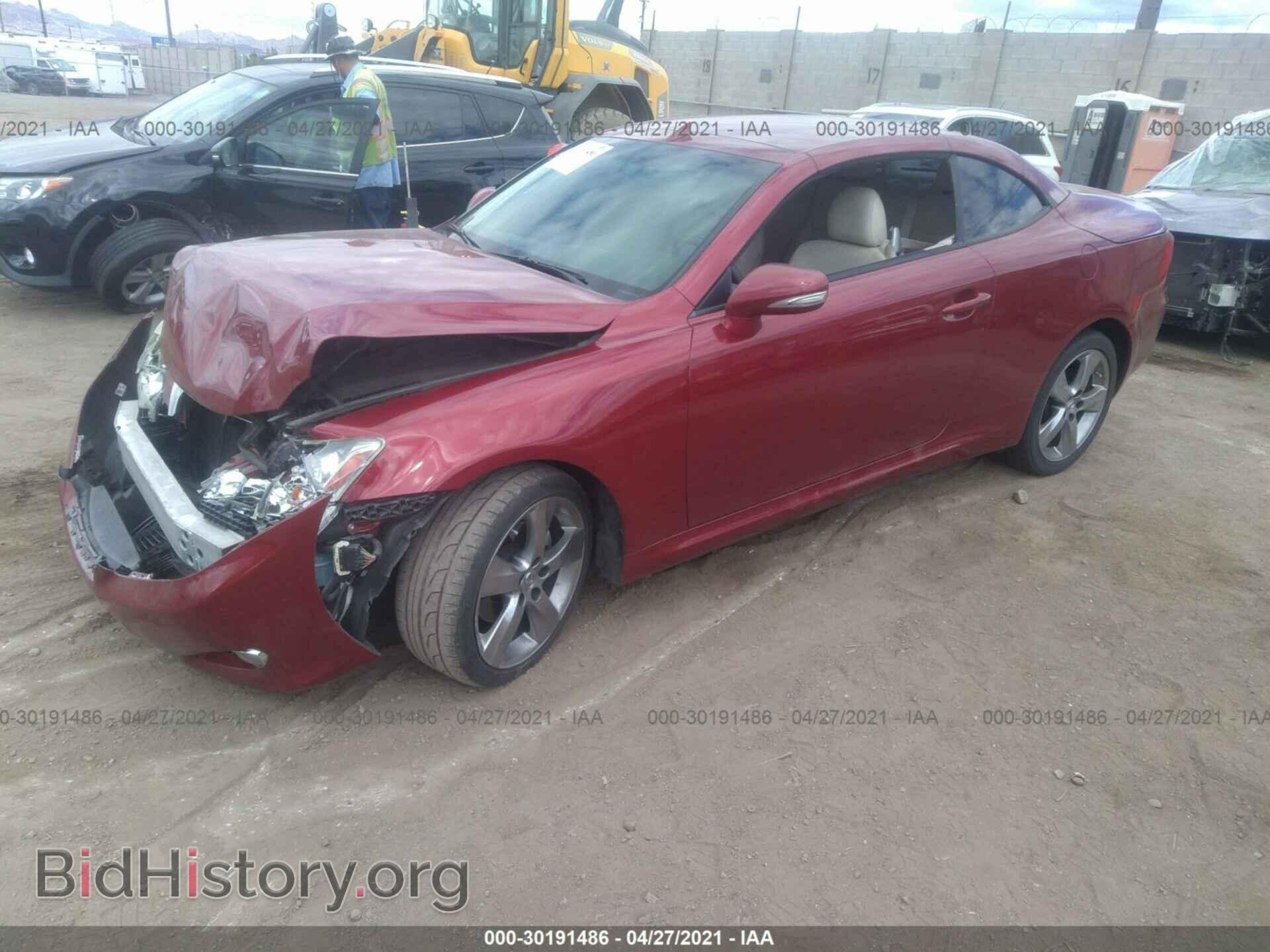 2010 LEXUS IS 250C - VIN: JTHFF2C23A2513989 - Фото 2
