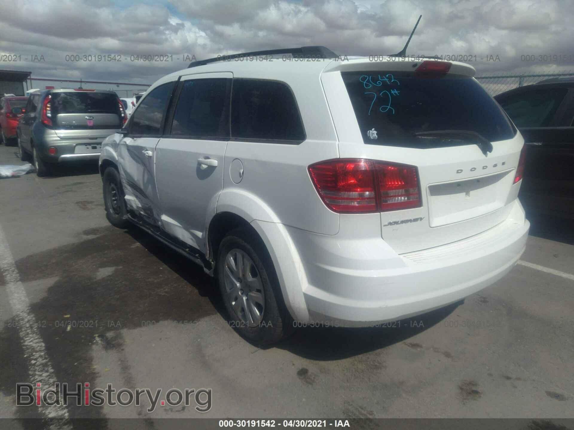2016 DODGE JOURNEY - VIN: 3C4PDCAB5GT103626 - Фото 3