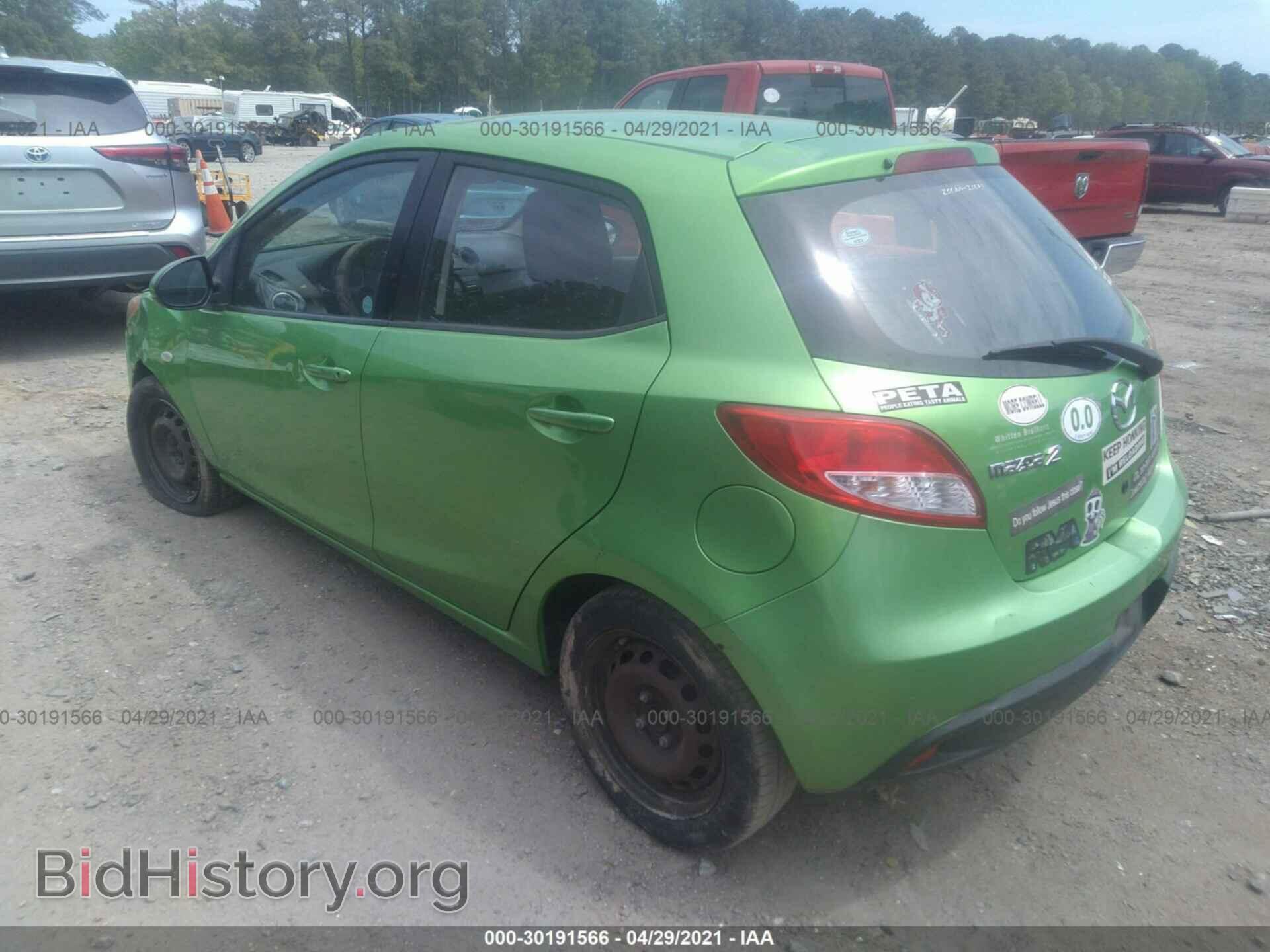 2011 MAZDA MAZDA2 - VIN: JM1DE1HY0B0129779 - Фото 3