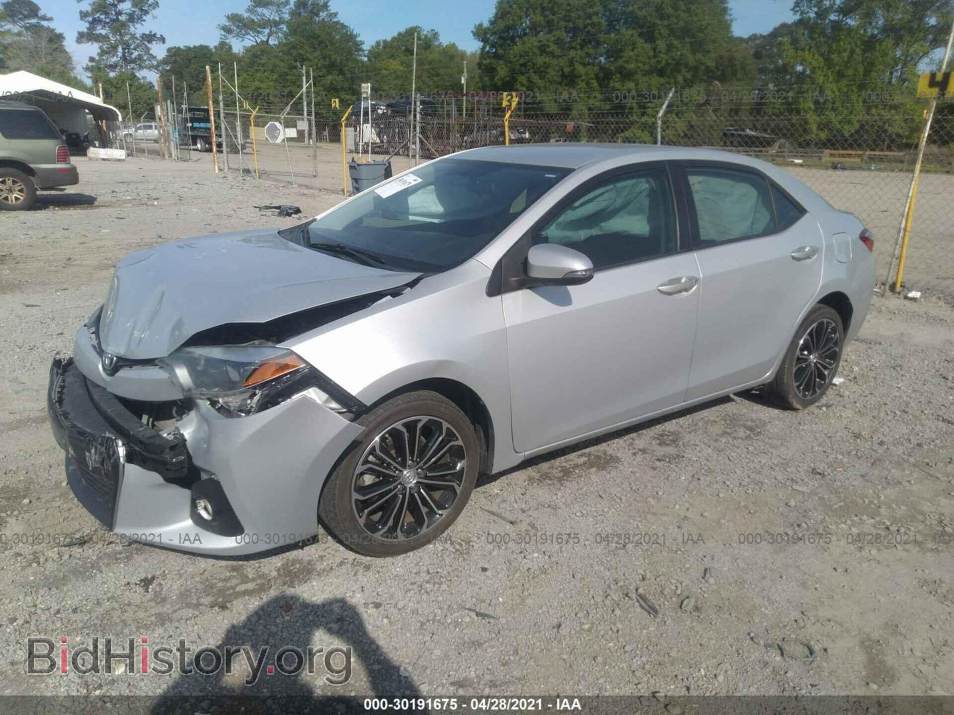 2014 TOYOTA COROLLA - VIN: 2T1BURHE8EC204866 - Фото 2