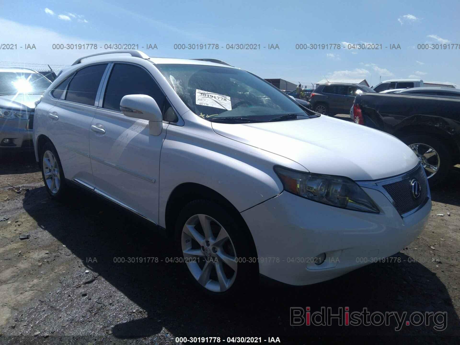 Photo 2T2ZK1BA5AC009356 - LEXUS RX 350 2010