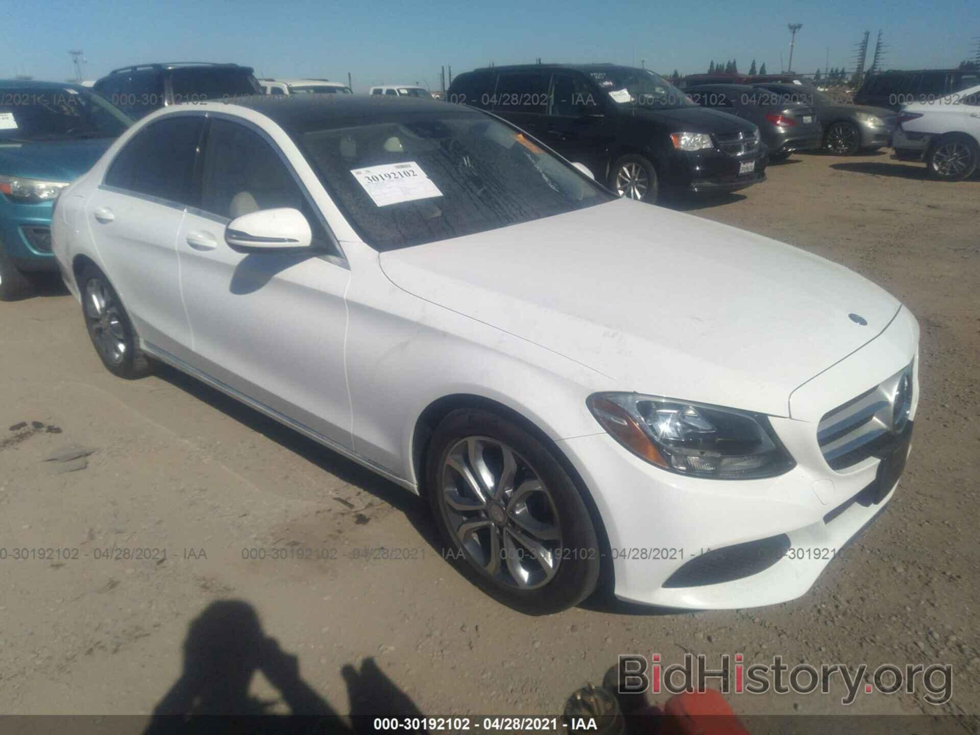 Photo 55SWF4JBXGU132399 - MERCEDES-BENZ C-CLASS 2016