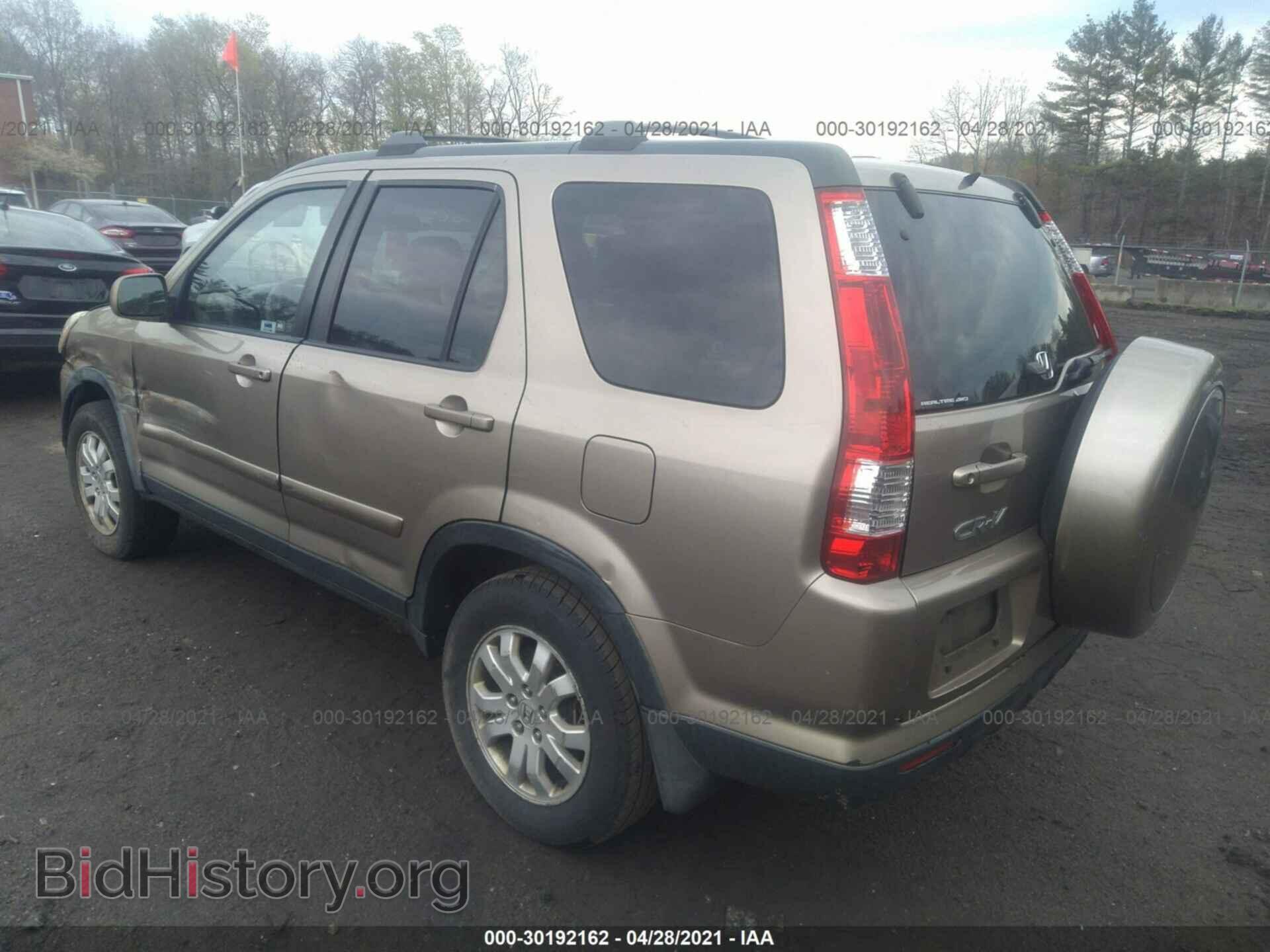 2006 HONDA CR-V - VIN: JHLRD78916C006018 - Фото 3