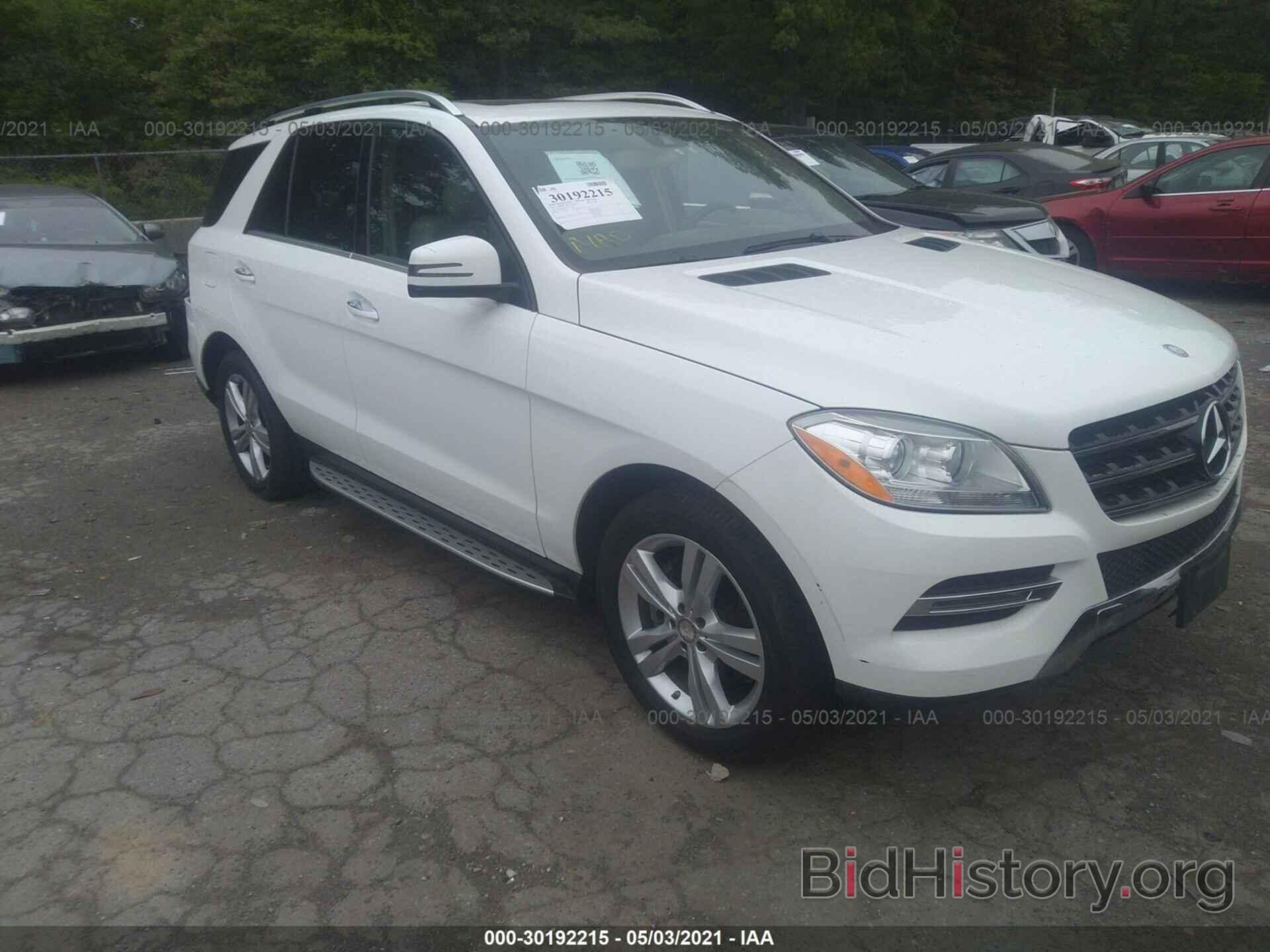 Photo 4JGDA5HB0EA372727 - MERCEDES-BENZ M-CLASS 2014