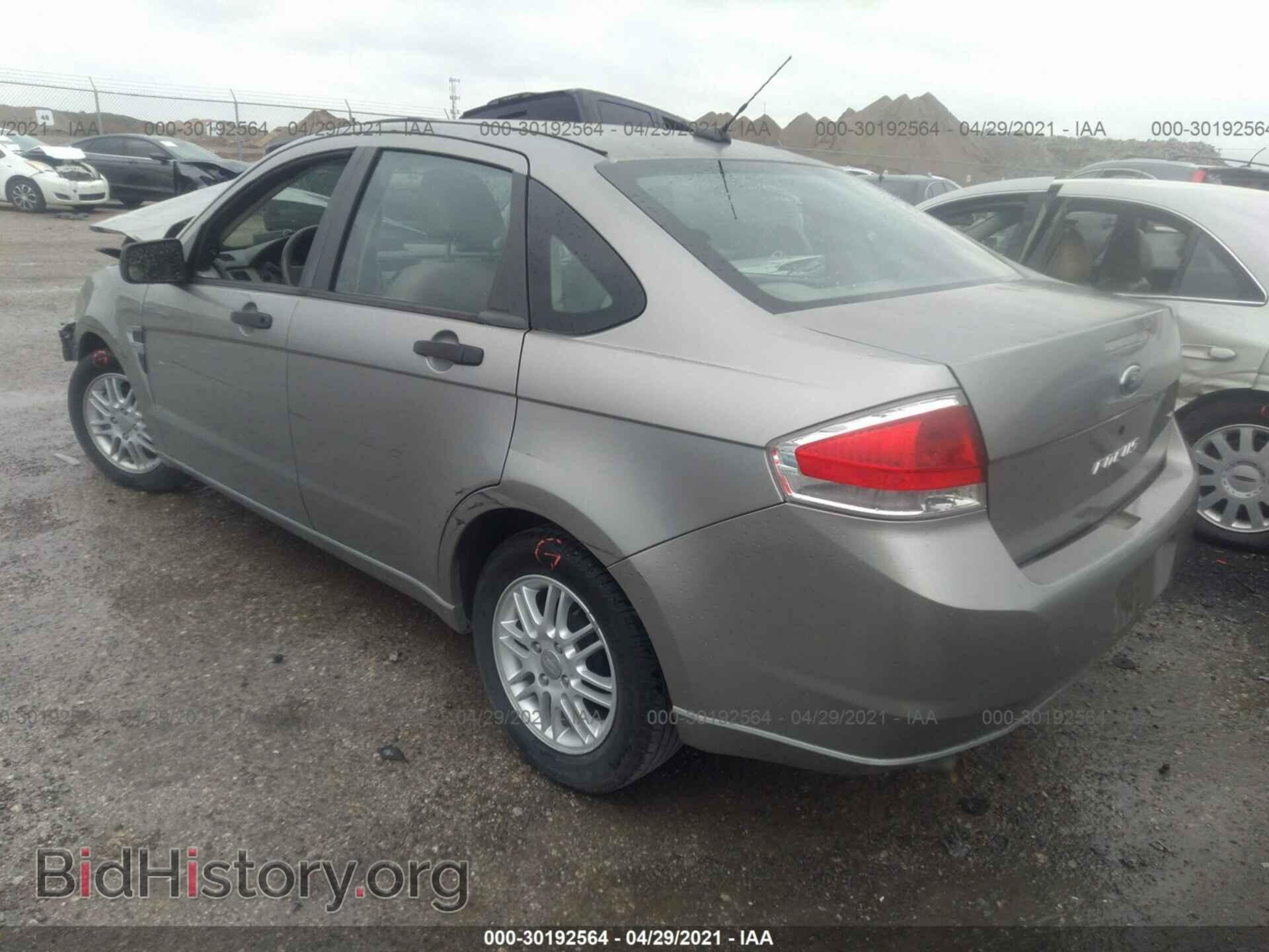2008 FORD FOCUS - VIN: 1FAHP35N18W154350 - Фото 3