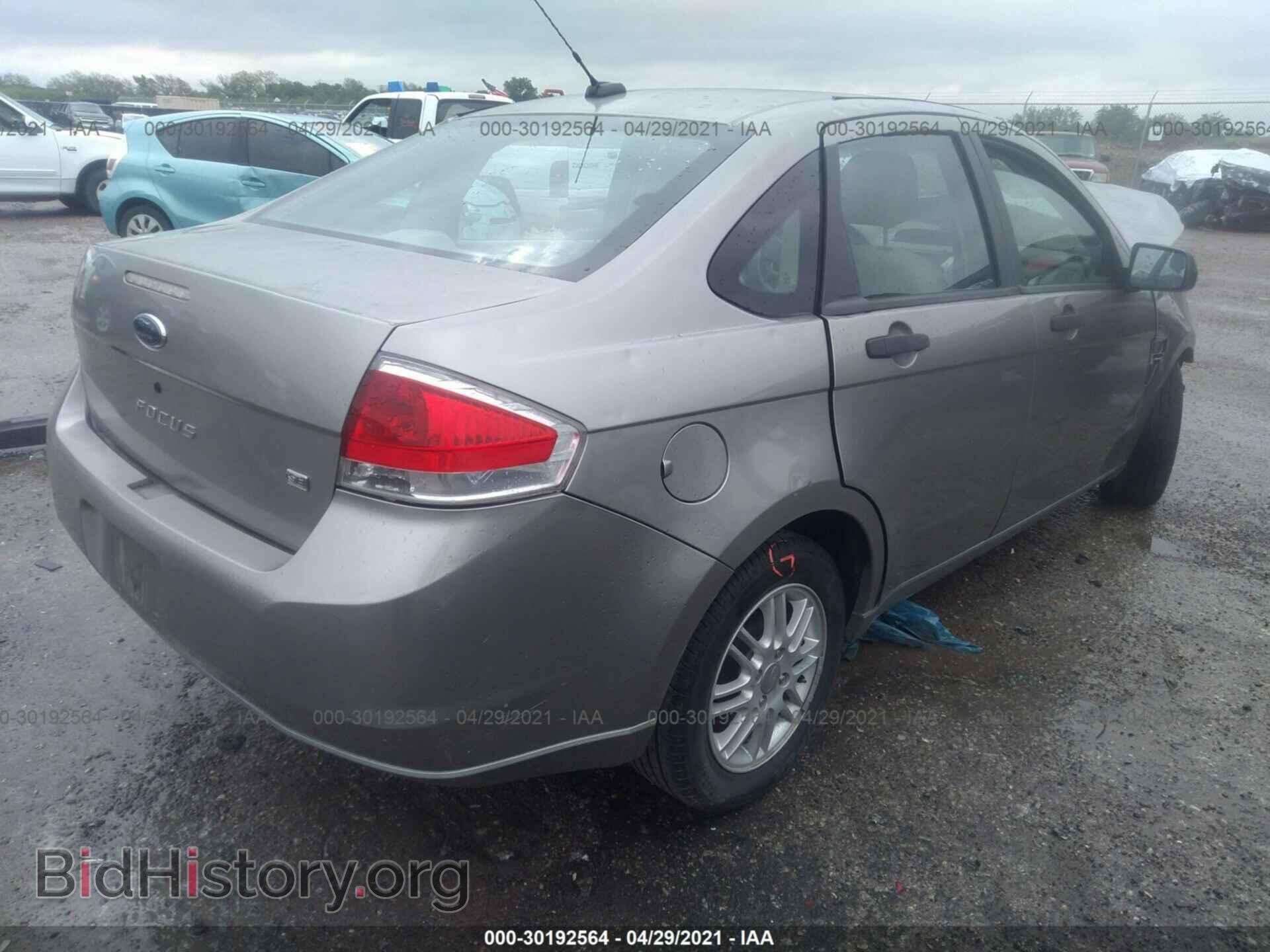 2008 FORD FOCUS - VIN: 1FAHP35N18W154350 - Фото 4