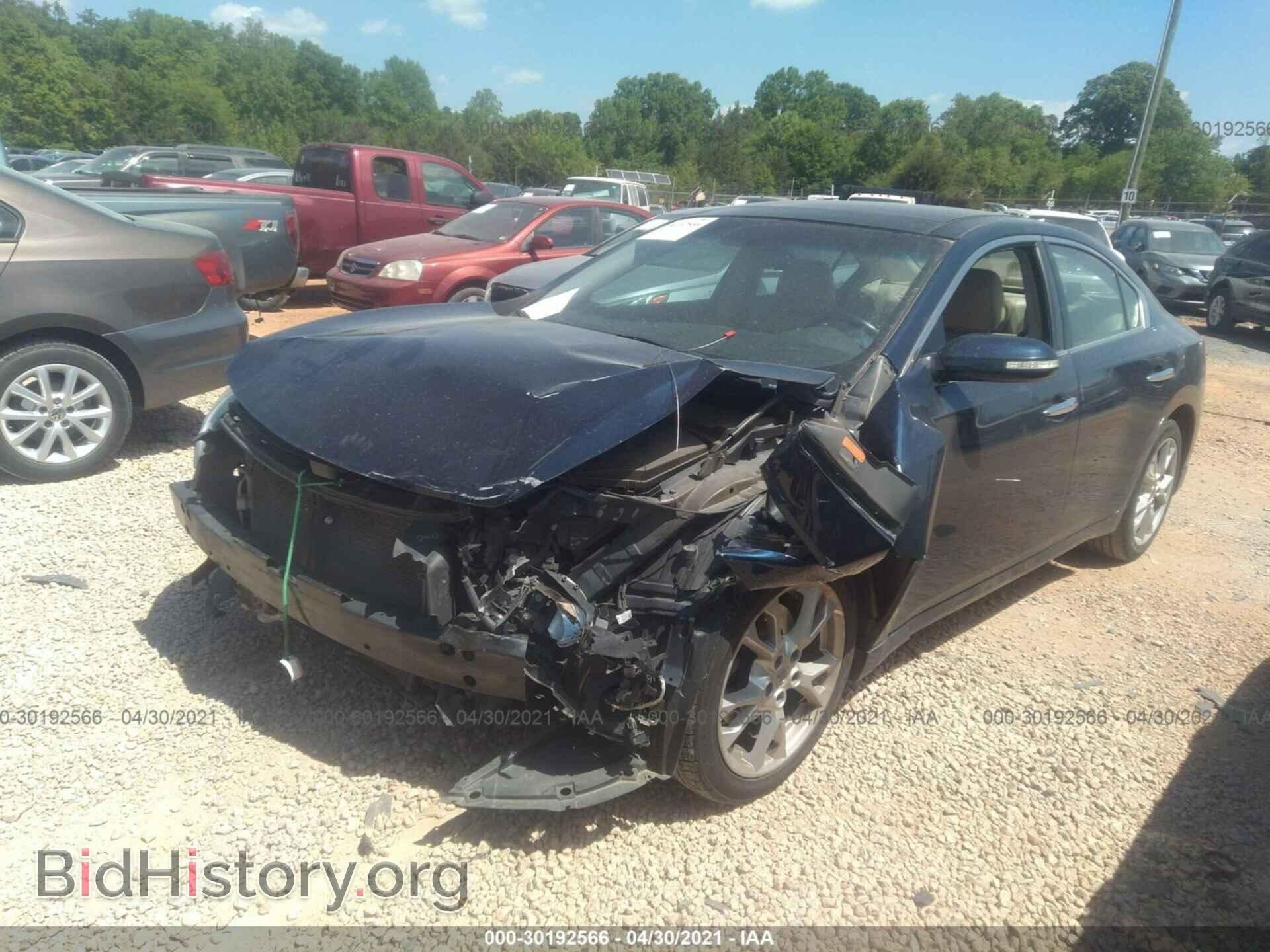 2014 NISSAN MAXIMA - VIN: 1N4AA5AP9EC486541 - Фото 2