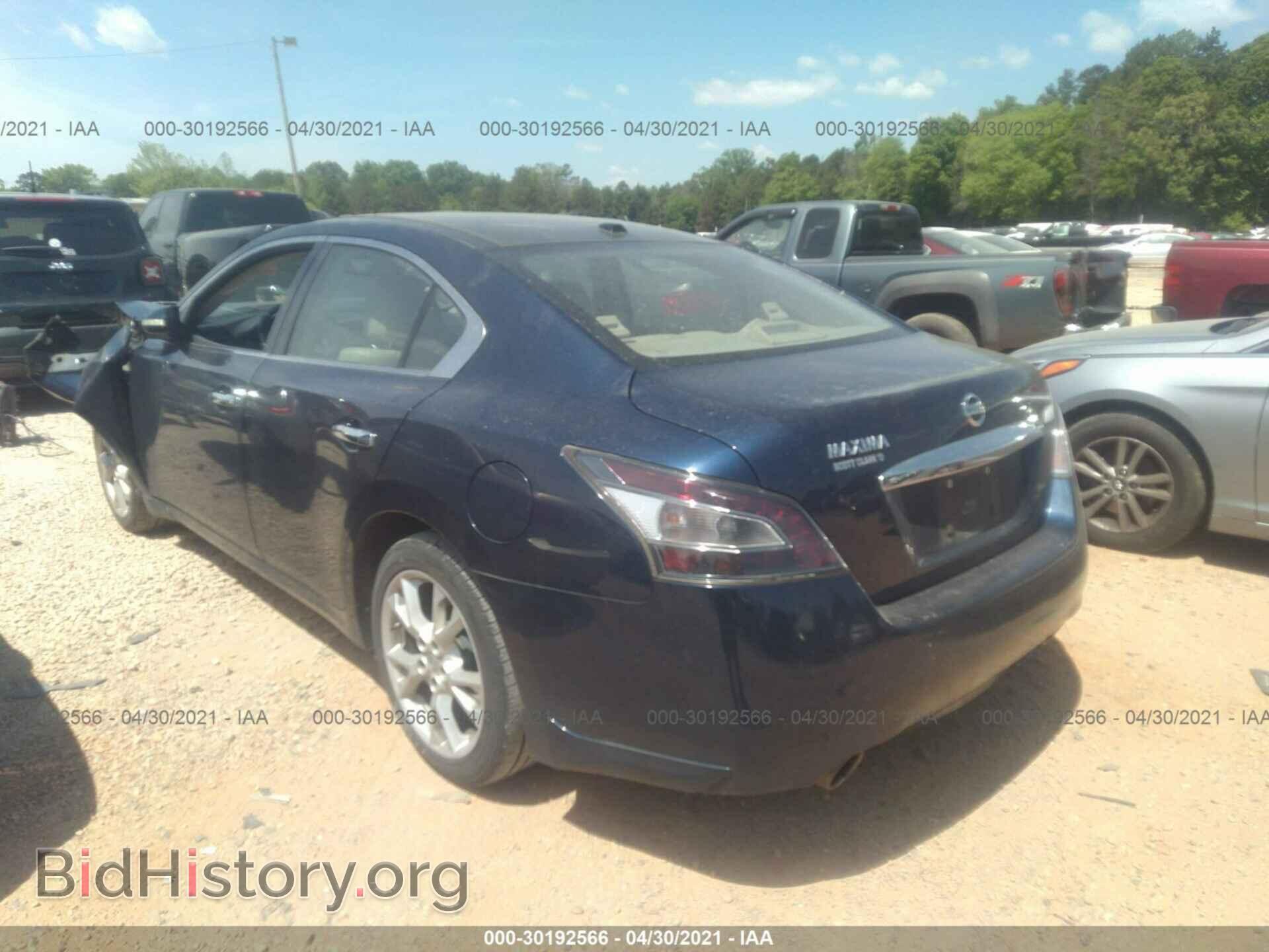 2014 NISSAN MAXIMA - VIN: 1N4AA5AP9EC486541 - Фото 3