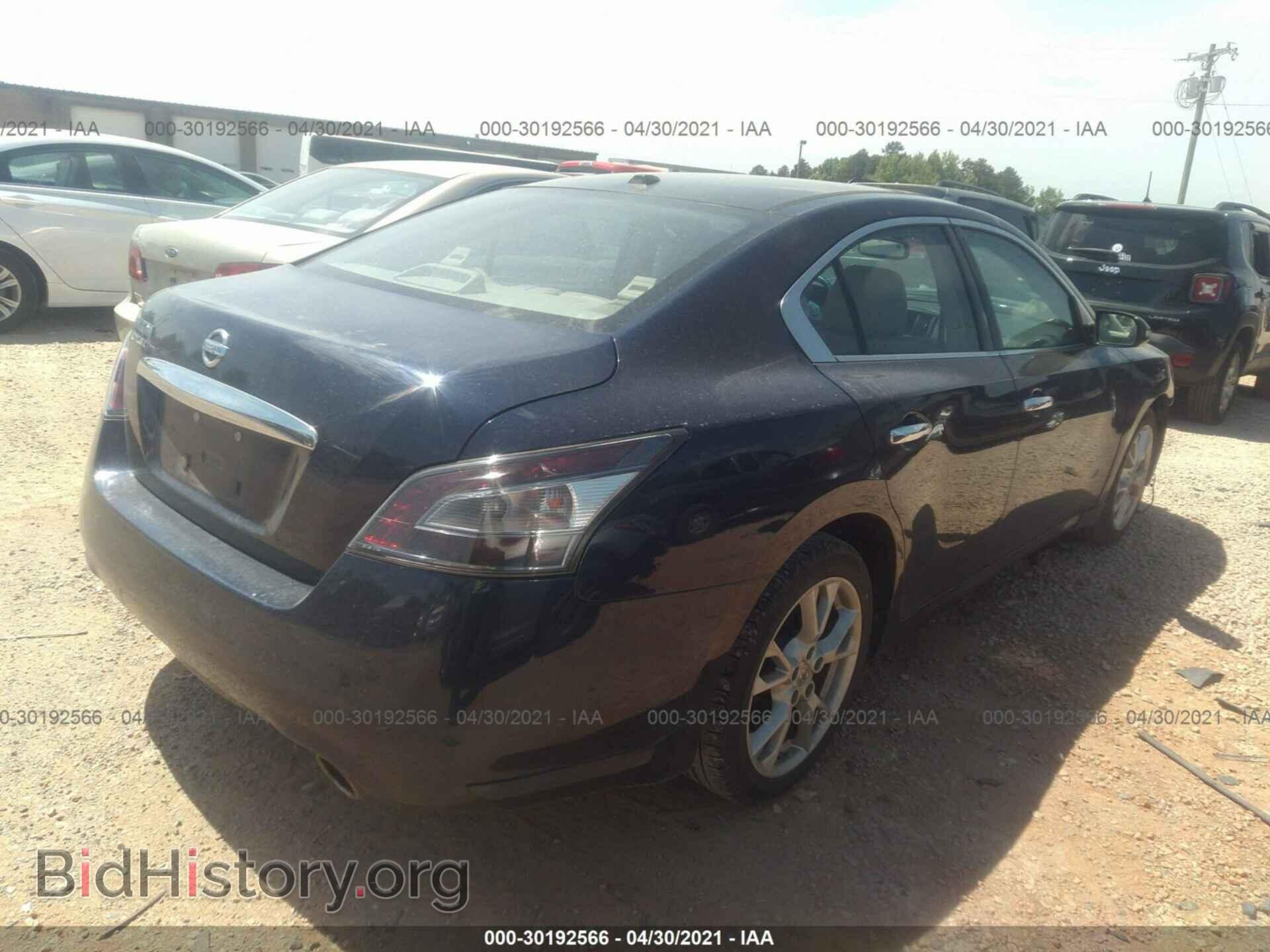 2014 NISSAN MAXIMA - VIN: 1N4AA5AP9EC486541 - Фото 4