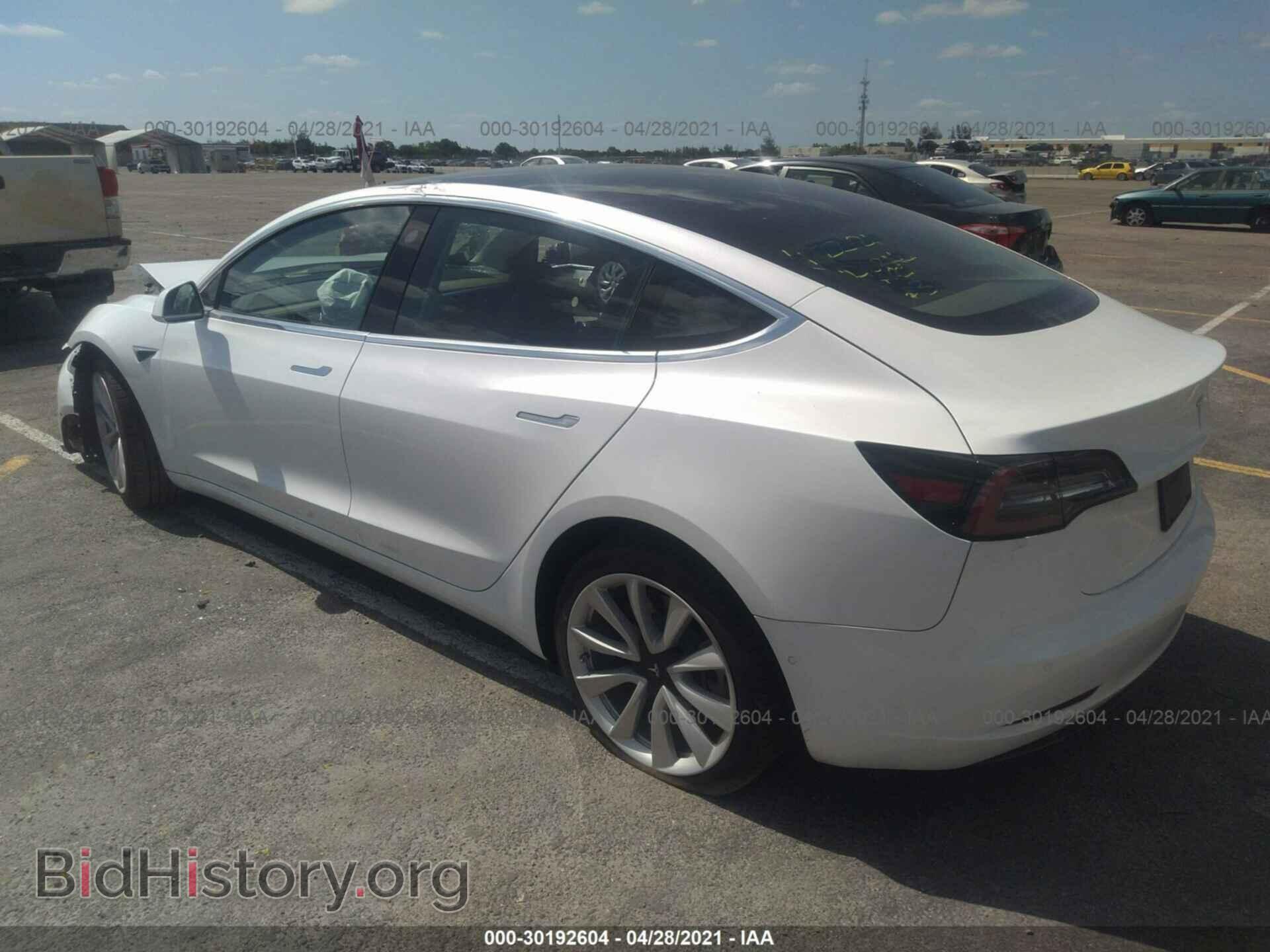 2019 TESLA MODEL 3 - VIN: 5YJ3E1EA7KF472562 - Photo 3
