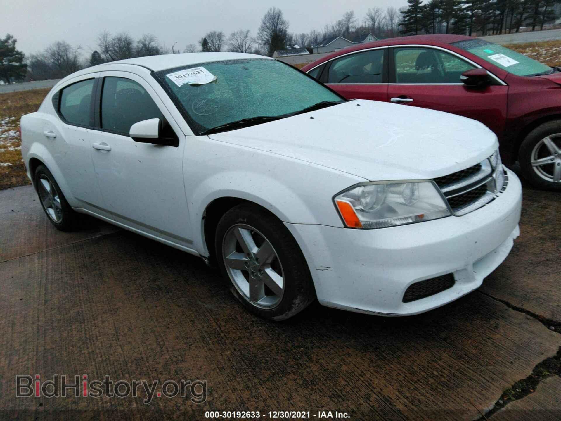 Photo 1C3CDZCB2CN266313 - DODGE AVENGER 2012