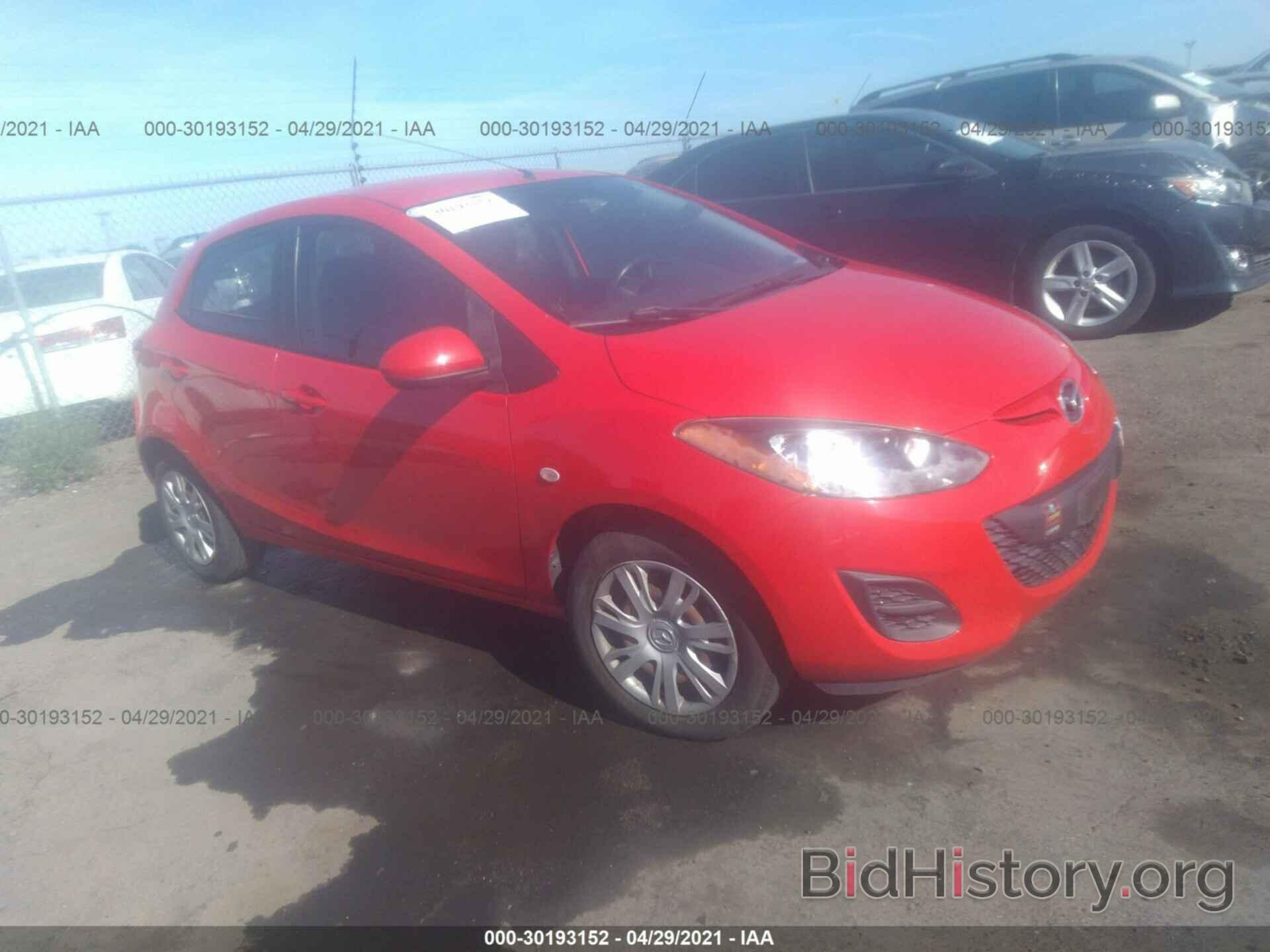 Photo JM1DE1KY3C0136221 - MAZDA MAZDA2 2012