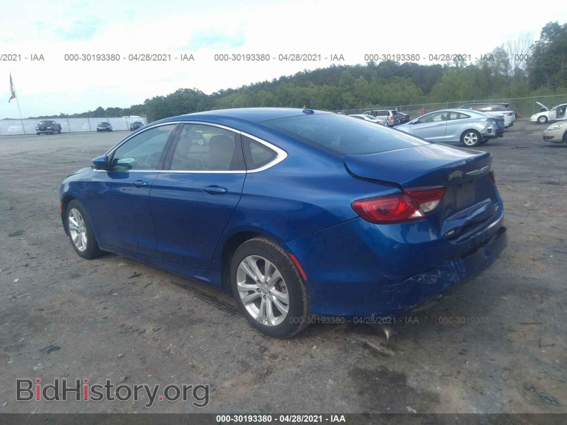 2015 CHRYSLER 200 - VIN: 1C3CCCAB7FN594687 - Фото 3