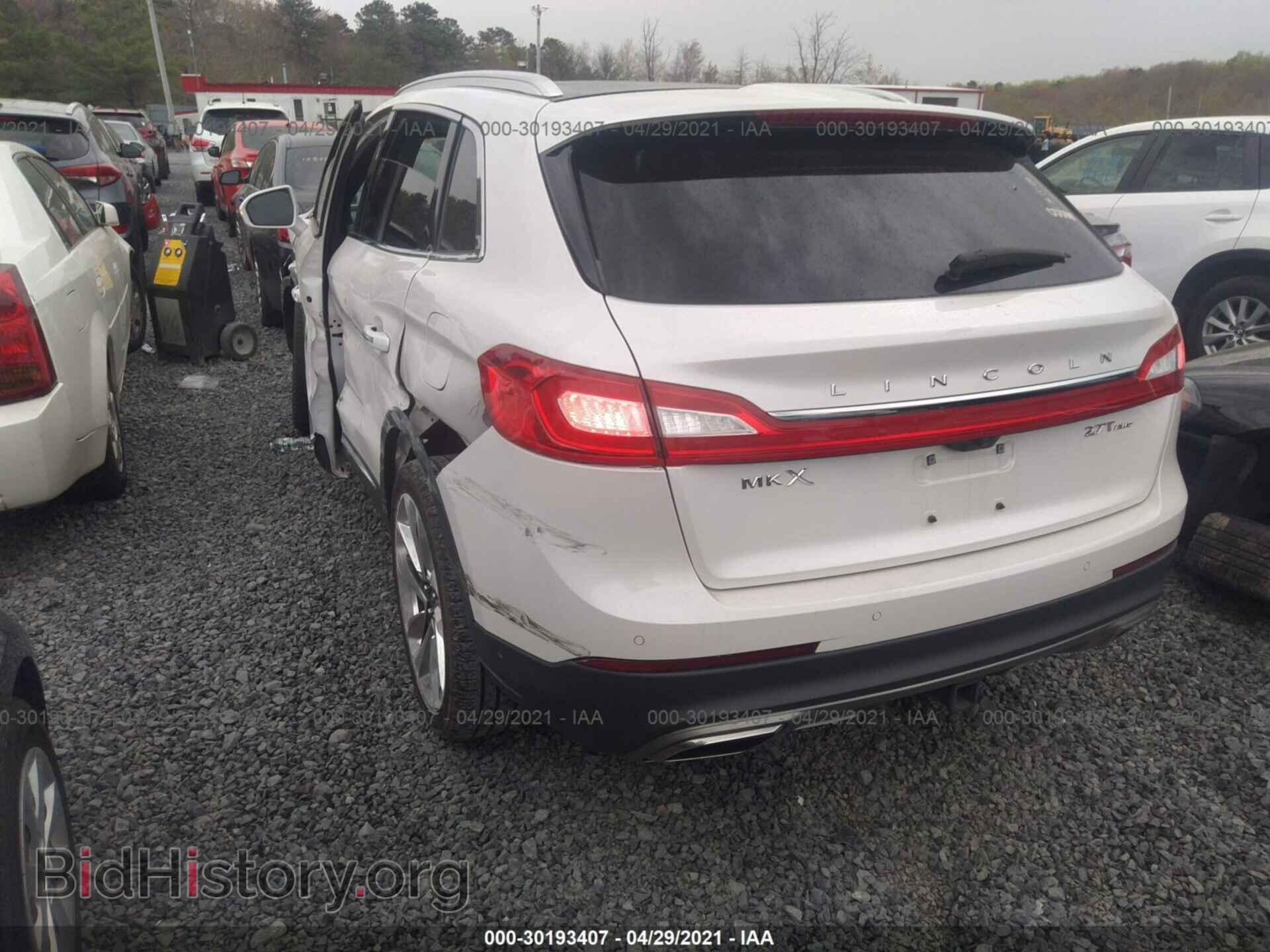 2017 LINCOLN MKX - VIN: 2LMPJ8LP0HBL43209 - Фото 3