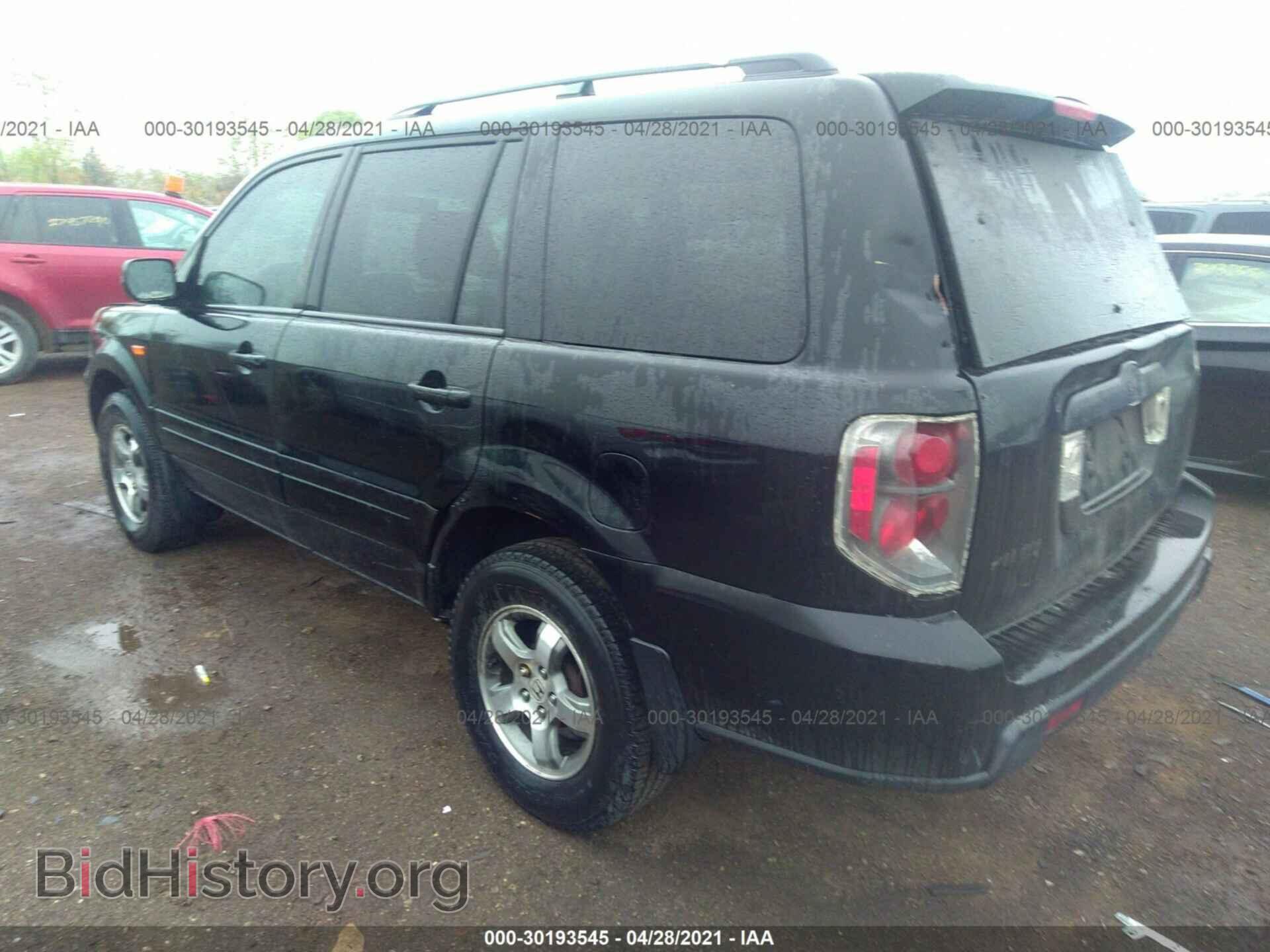2007 HONDA PILOT - VIN: 5FNYF28647B031804 - Photo 3