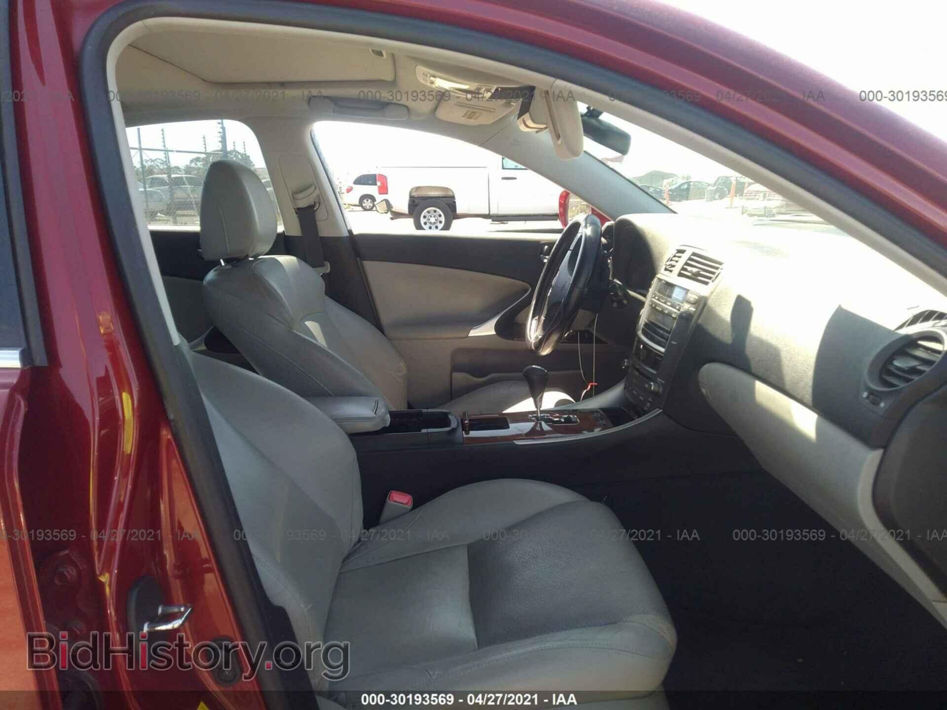 2006 LEXUS IS 350 - VIN: JTHBE262065010830 - Фото 5