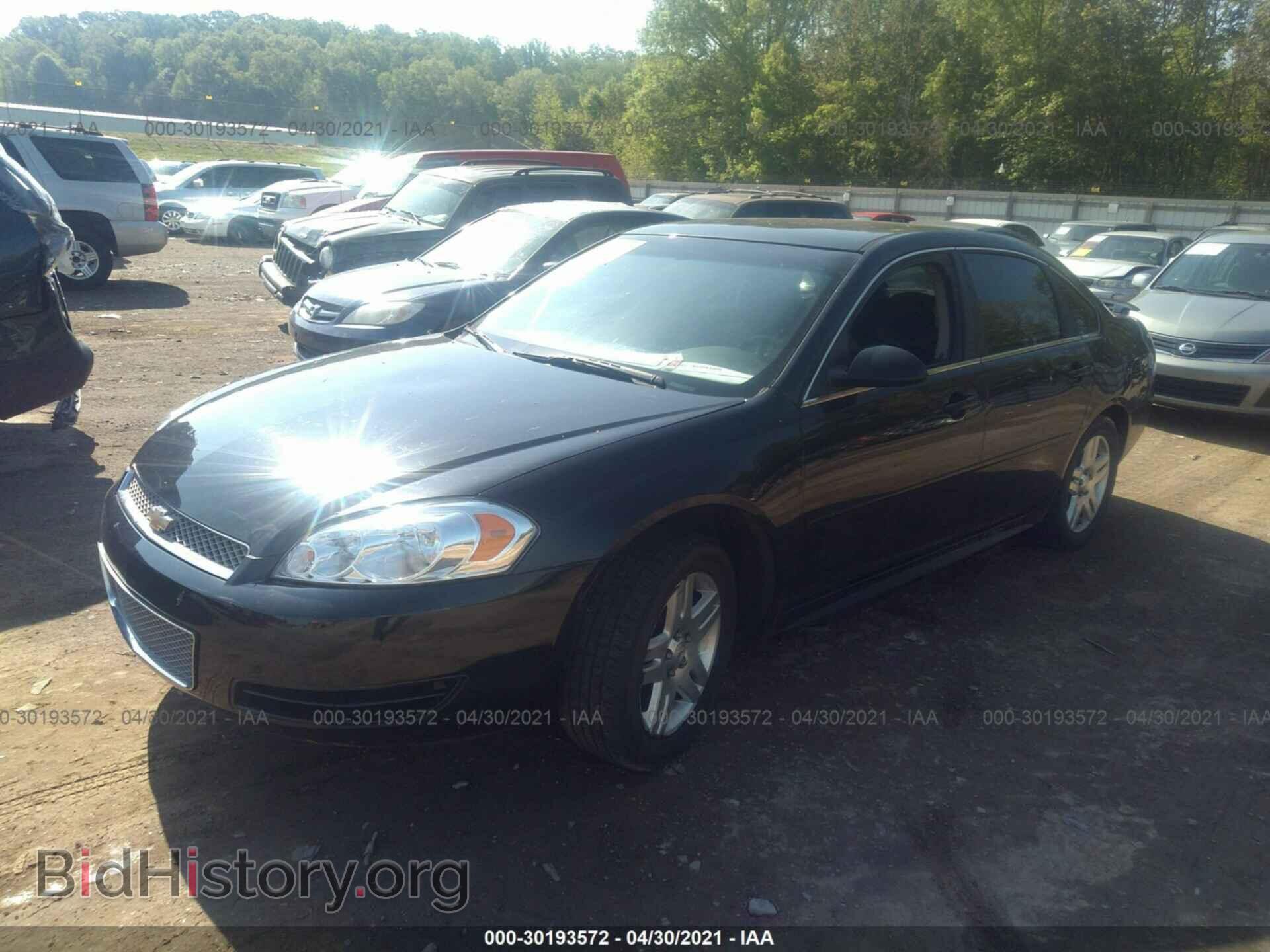 2012 CHEVROLET IMPALA - VIN: 2G1WG5E34C1104207 - Фото 2