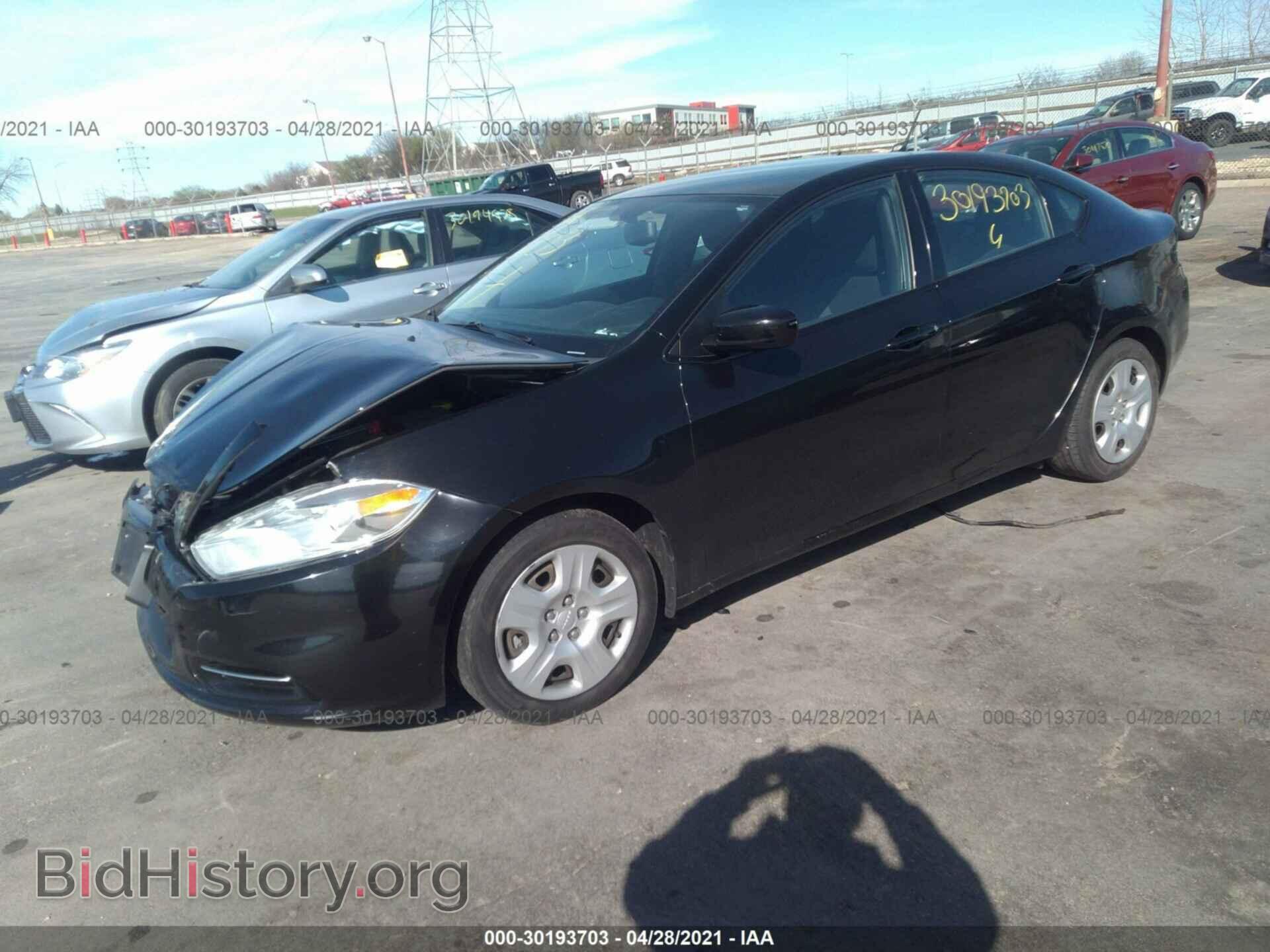 2014 DODGE DART - VIN: 1C3CDFAA2ED916839 - Photo 2