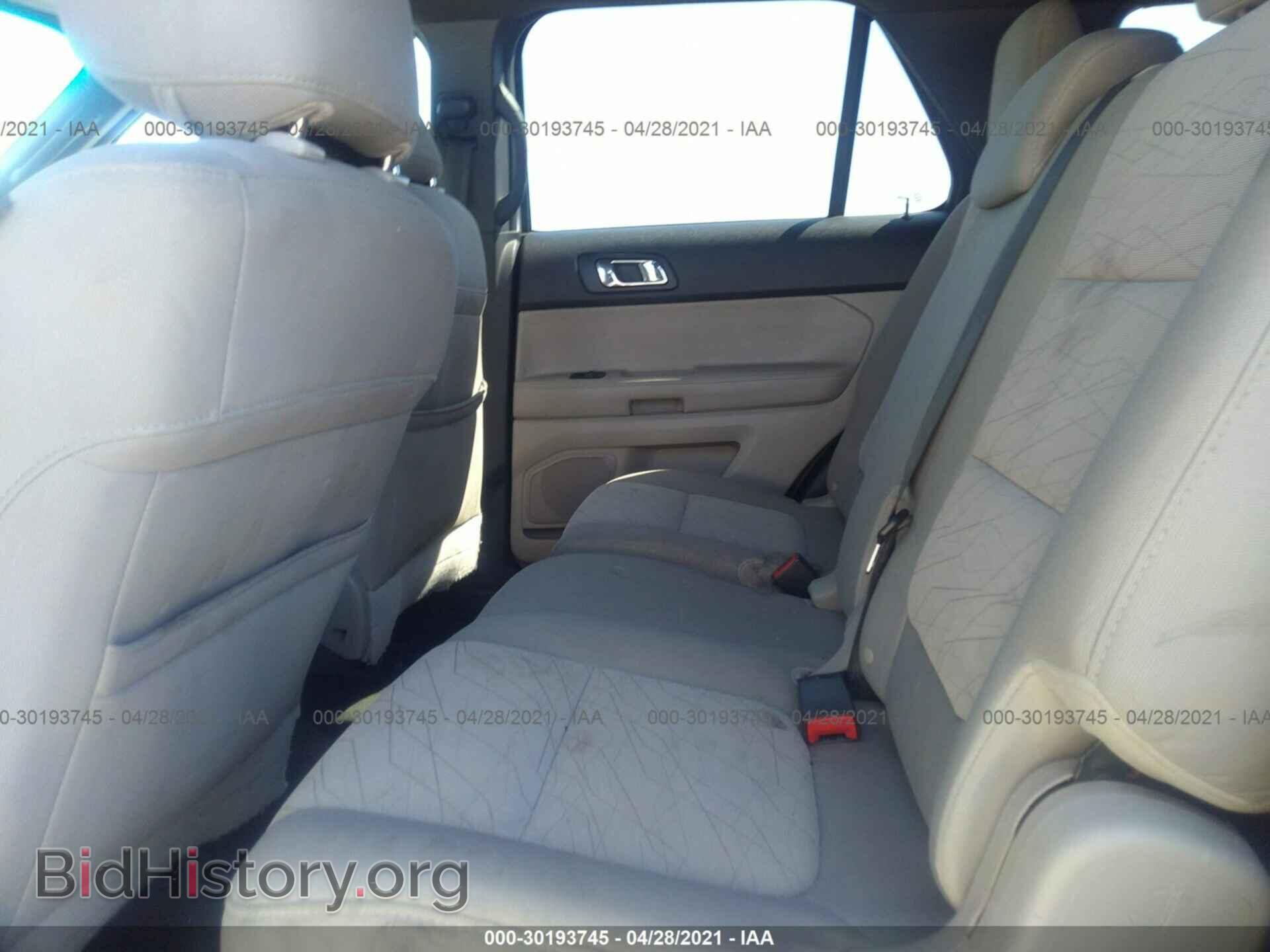 2013 FORD EXPLORER - VIN: 1FM5K7B95DGC64165 - Фото 8