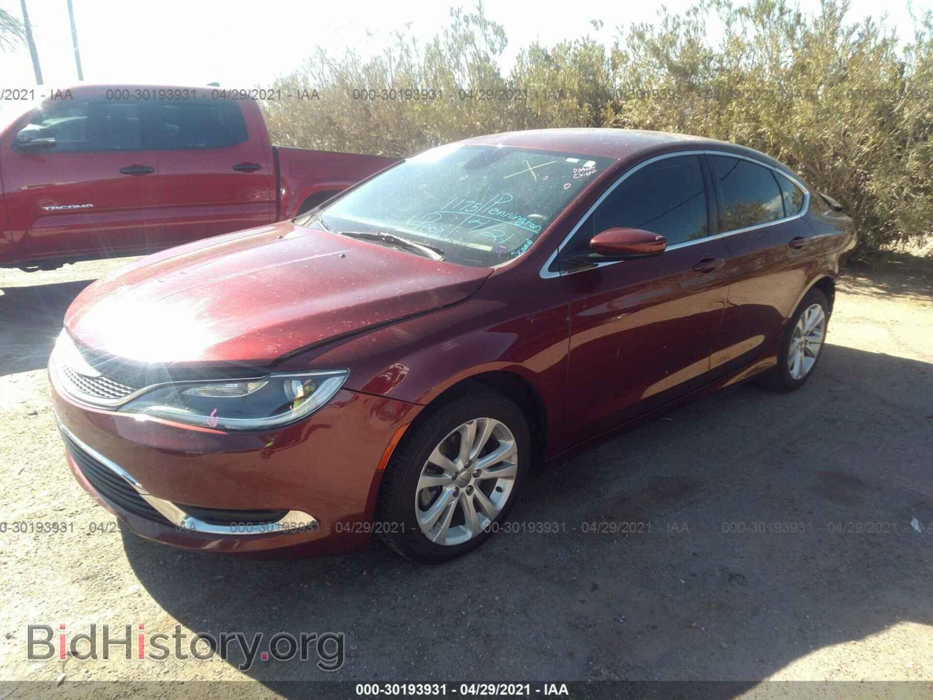2015 CHRYSLER 200 - VIN: 1C3CCCAB6FN759080 - Фото 2