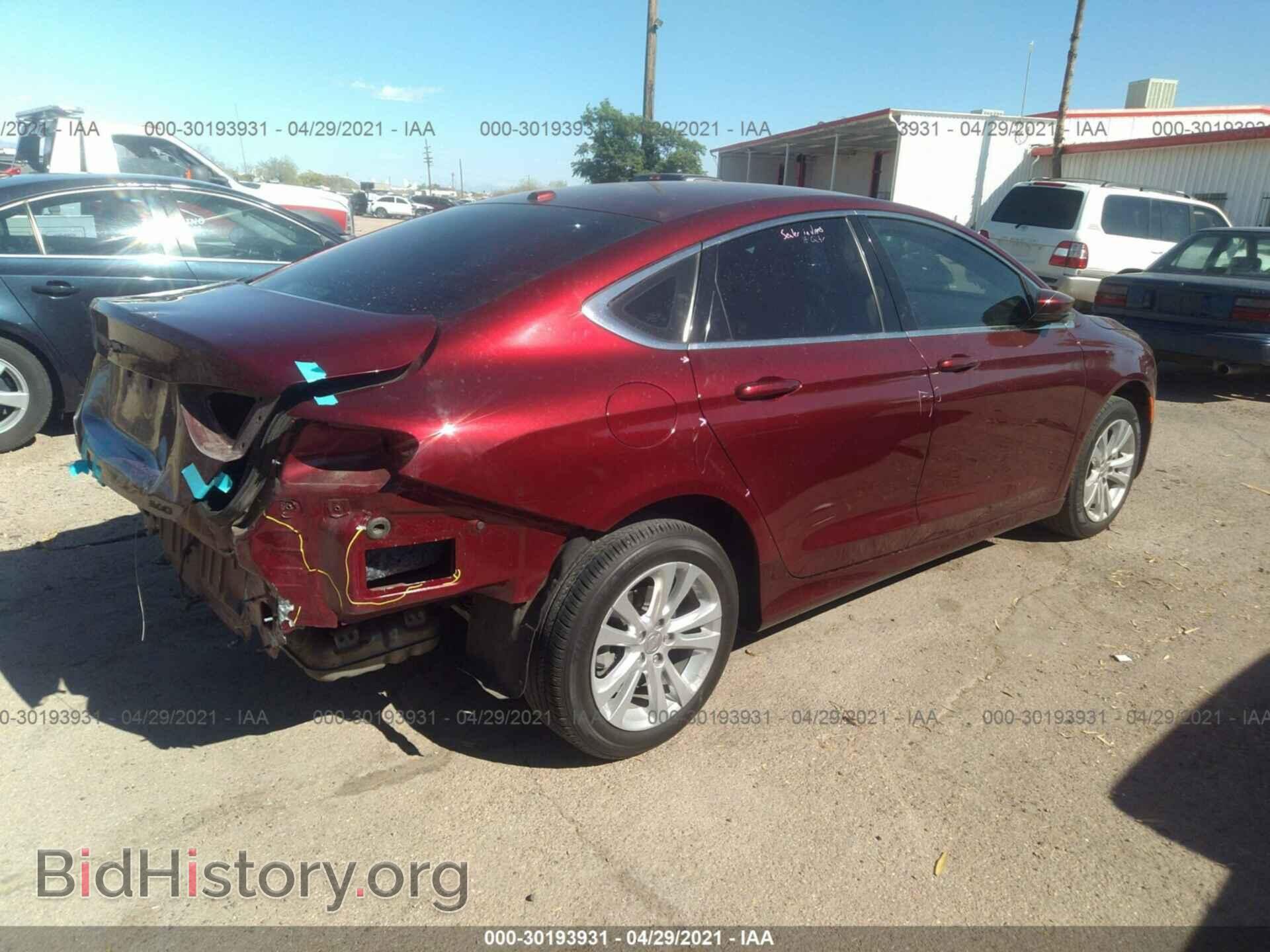 2015 CHRYSLER 200 - VIN: 1C3CCCAB6FN759080 - Фото 4