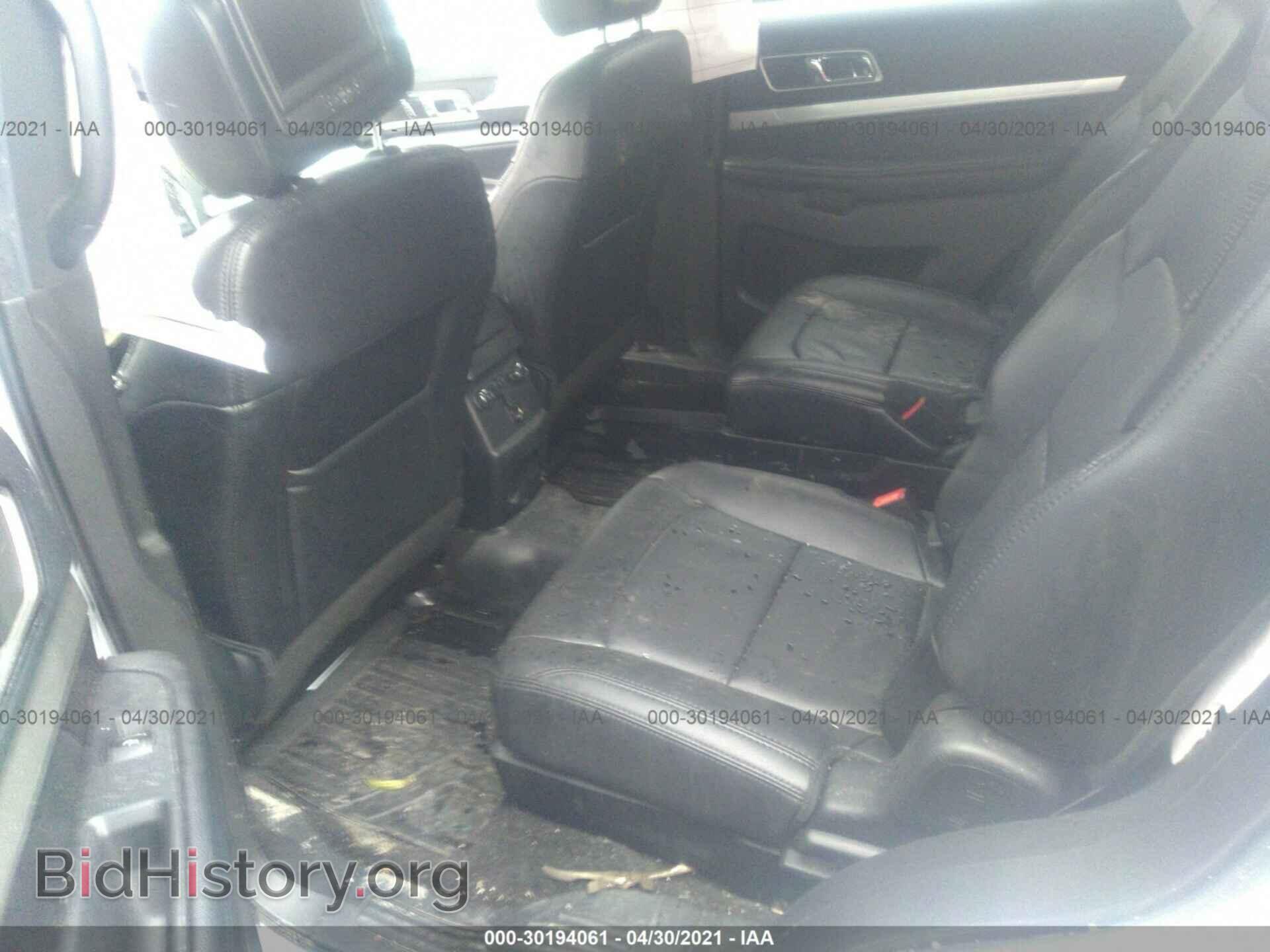 2016 FORD EXPLORER - VIN: 1FM5K8D82GGA95544 - Фото 8