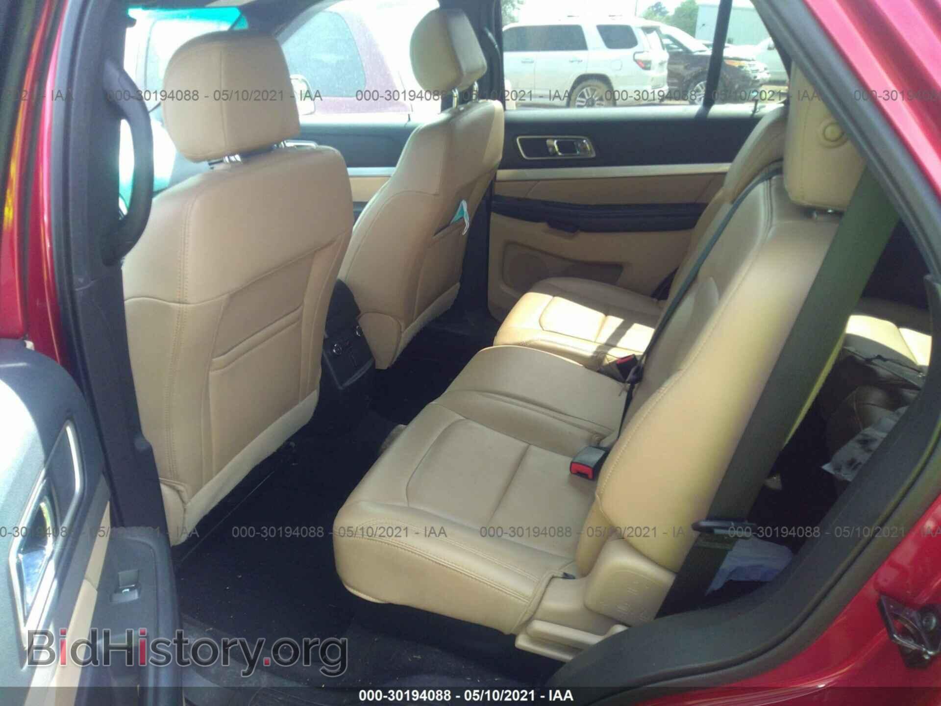 2016 FORD EXPLORER - VIN: 1FM5K7D89GGA82798 - Фото 8