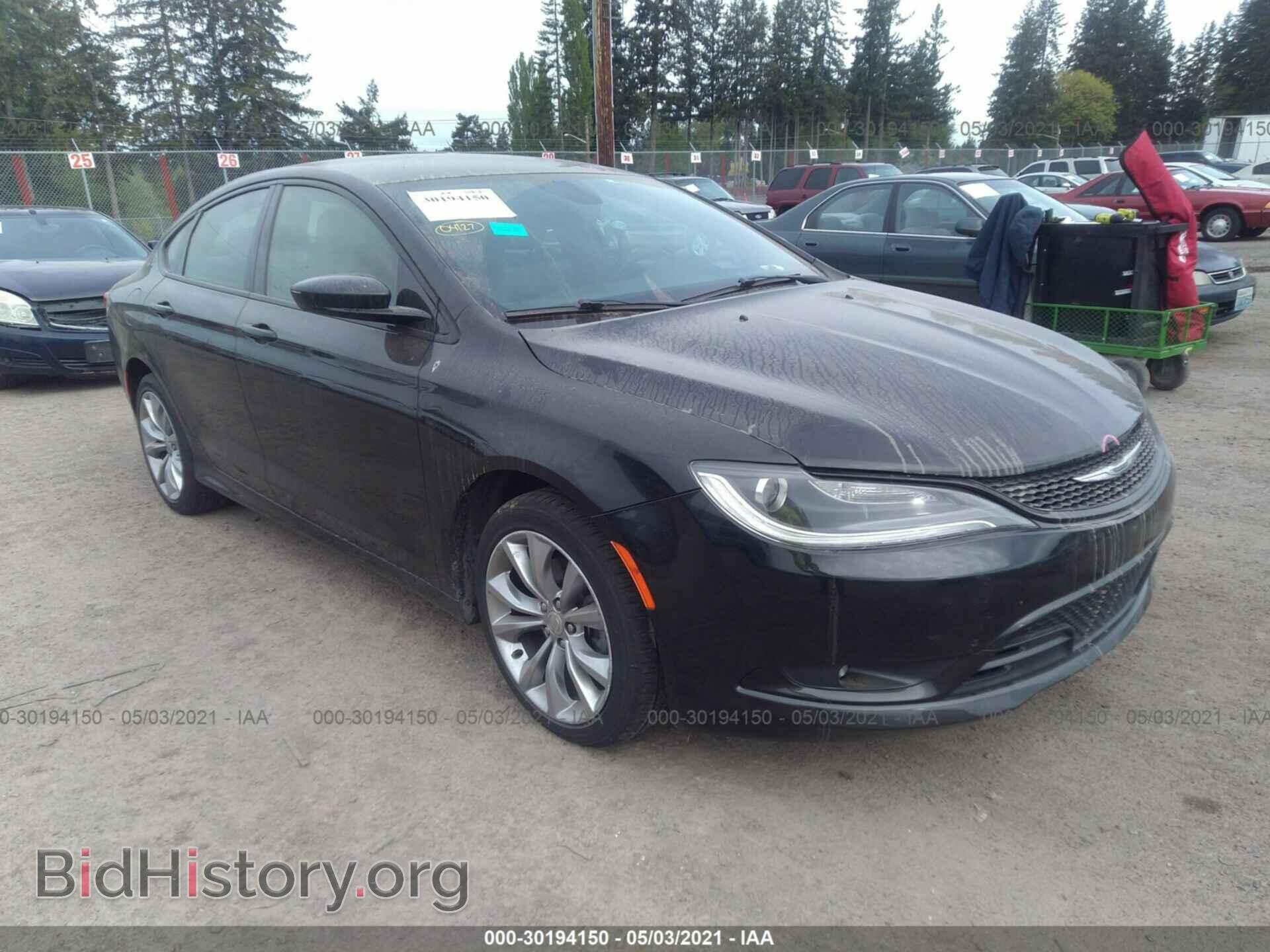 Фотография 1C3CCCBB5FN633890 - CHRYSLER 200 2015