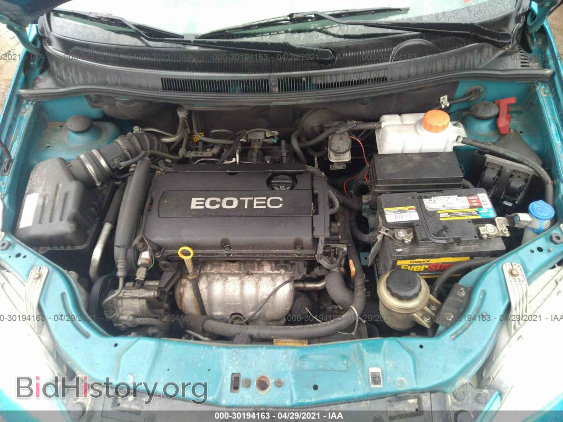 2009 CHEVROLET AVEO - VIN: KL1TD66E39B627596 - Фото 10