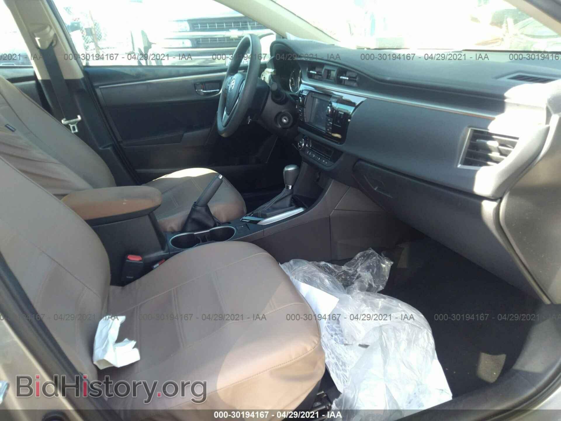 2014 Toyota COROLLA (VIN 5YFBURHE6EP156087) — фото 5 из 11