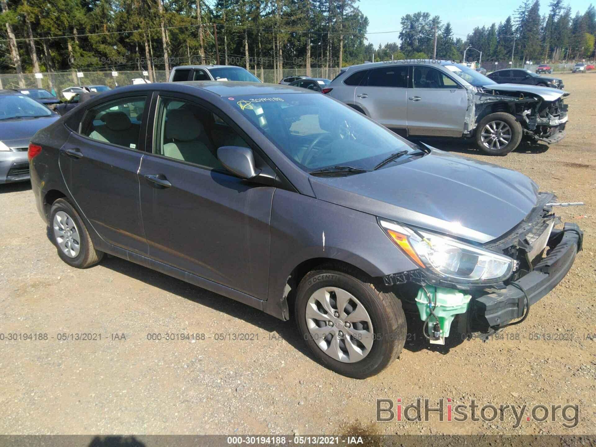 Photo KMHCT4AEXHU298076 - HYUNDAI ACCENT 2017