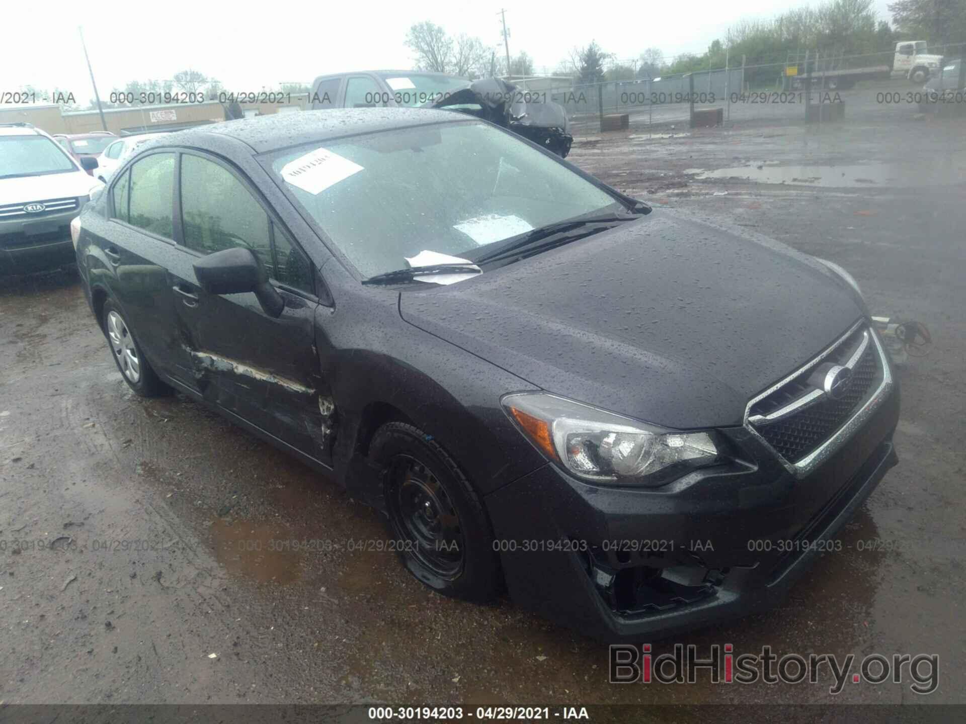 Photo JF1GJAA66FH022363 - SUBARU IMPREZA SEDAN 2015