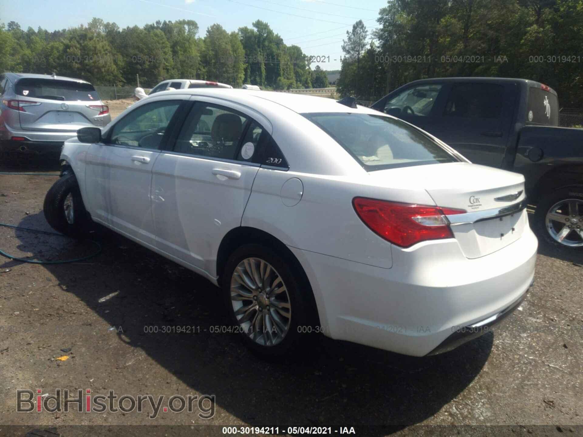 2012 CHRYSLER 200 - VIN: 1C3CCBAB0CN105729 - Photo 3