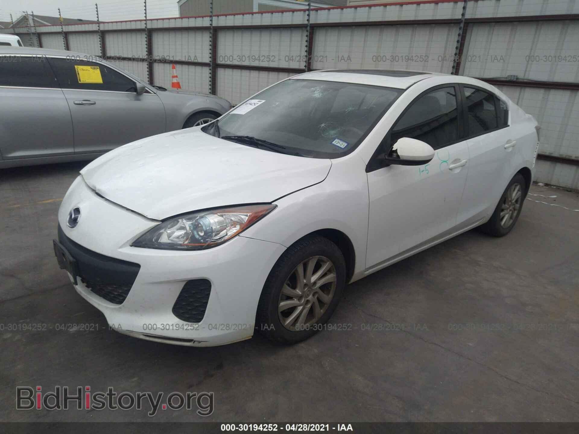 2012 MAZDA MAZDA3 - VIN: JM1BL1V77C1645366 - Фото 2