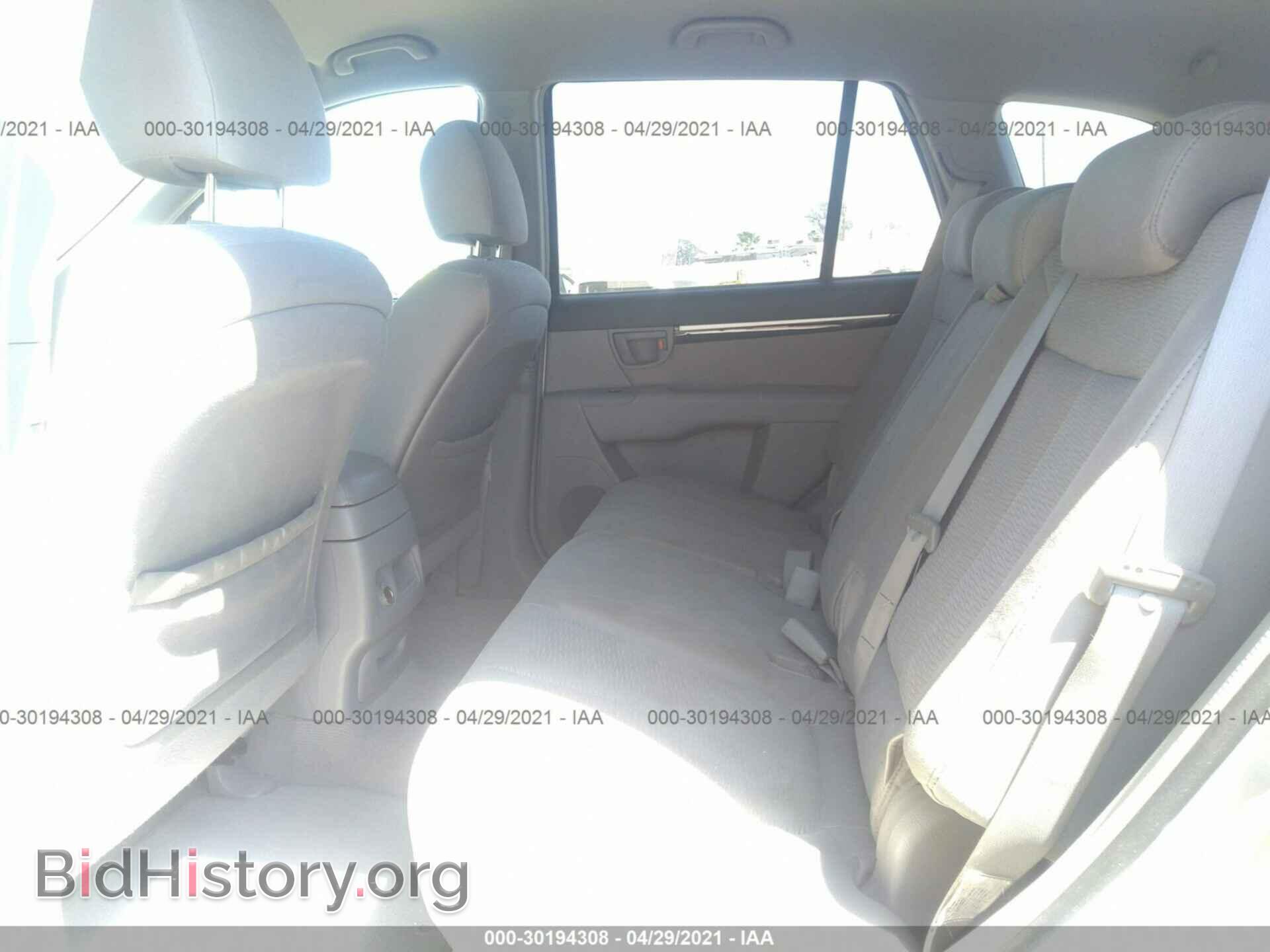 2007 HYUNDAI SANTA FE - VIN: 5NMSG13D27H035724 - Фото 8